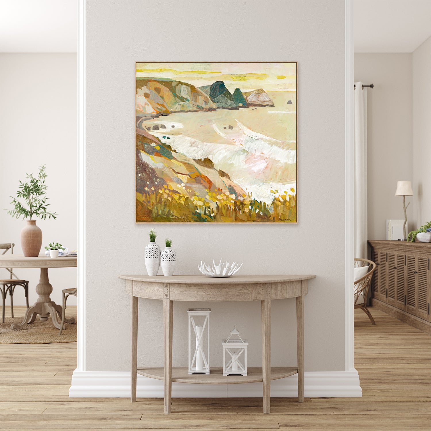 wall-art-print-canvas-poster-framed-Lemon Light, Big Sur , By Liana Steinmetz-7