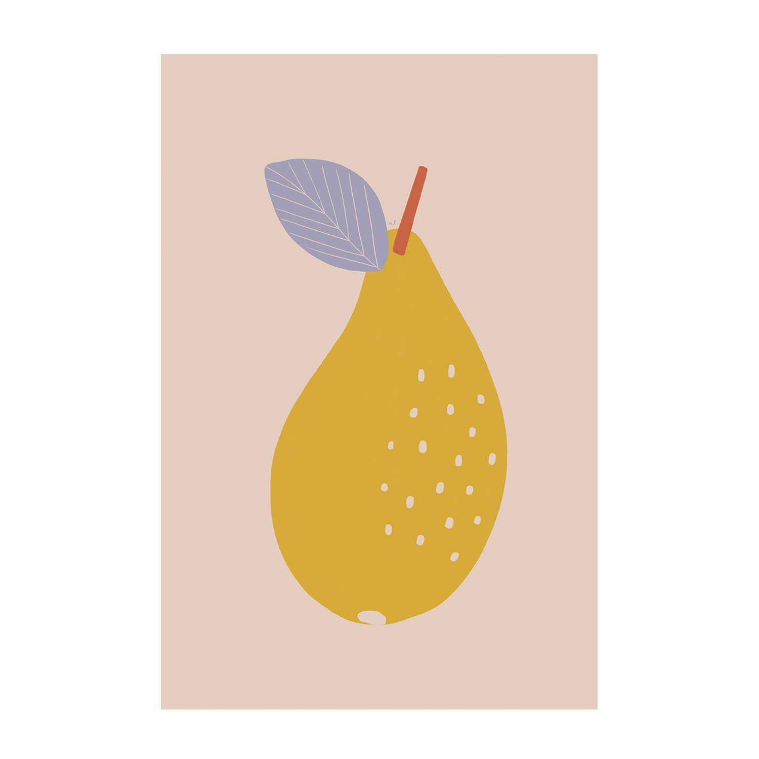 wall-art-print-canvas-poster-framed-Lemons and pear, Set Of 2 , By Menina Lisboa-8