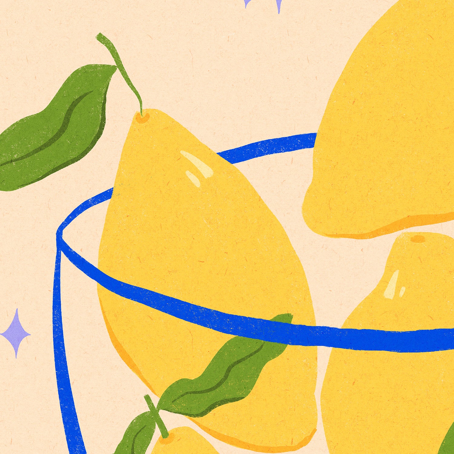 wall-art-print-canvas-poster-framed-Lemons in a Bowl Retro Illustration-10