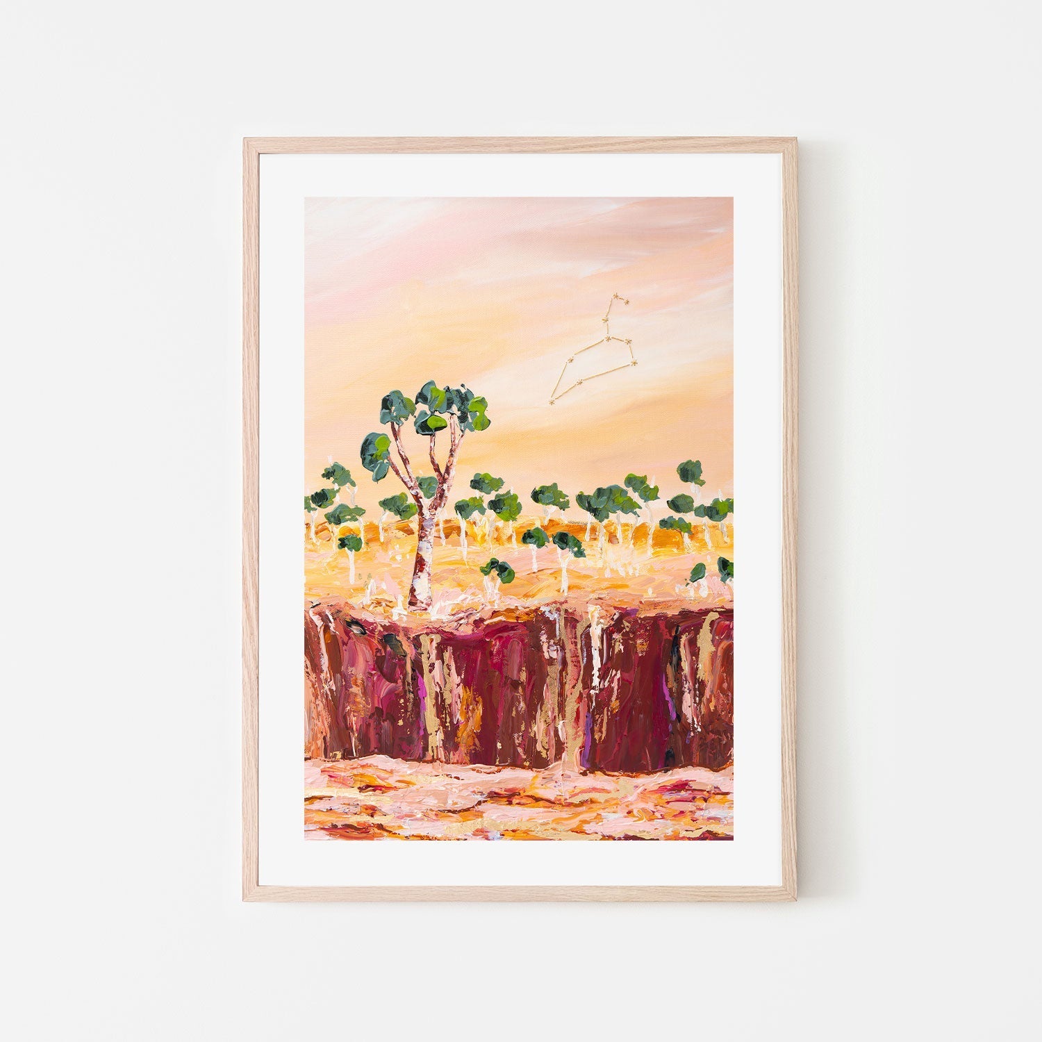 wall-art-print-canvas-poster-framed-Leo , By Eloise Pervez-GIOIA-WALL-ART