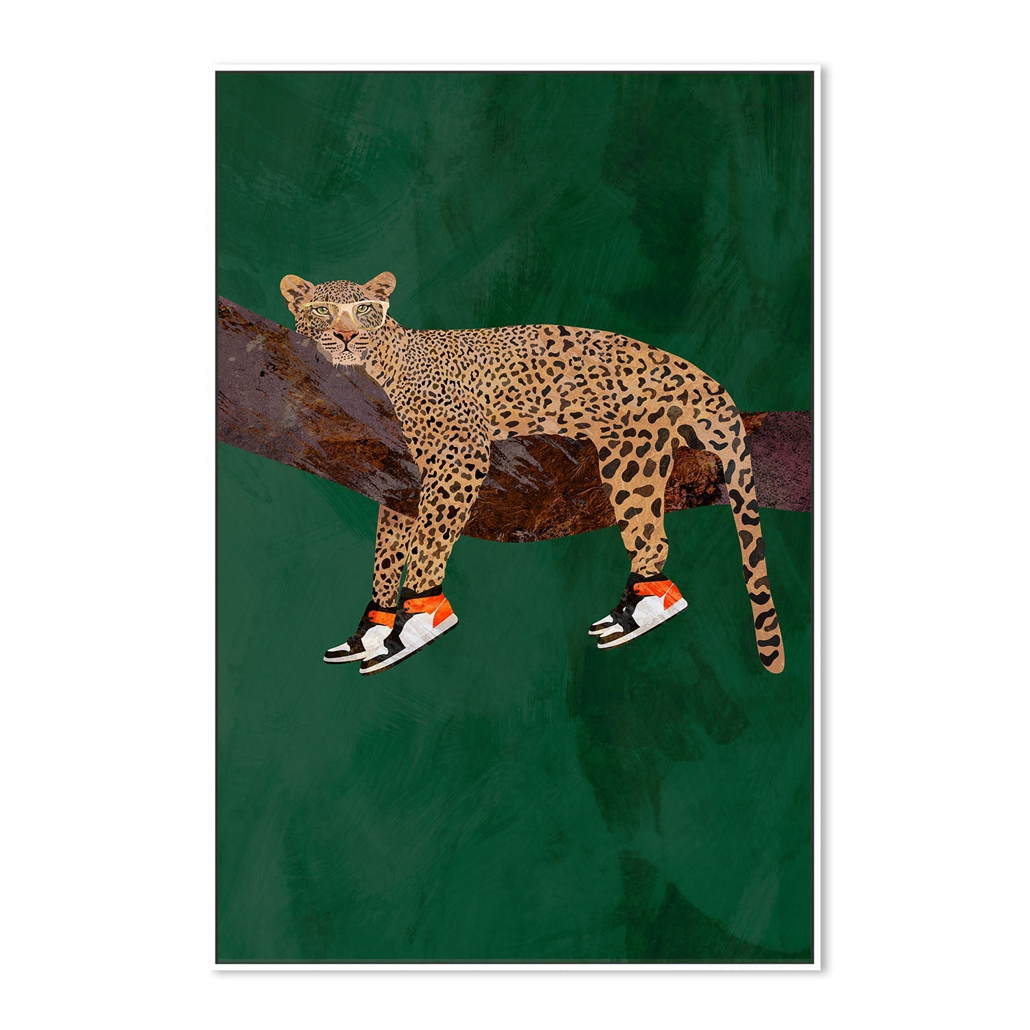 wall-art-print-canvas-poster-framed-Leopard Chill , By Sarah Manovski-5