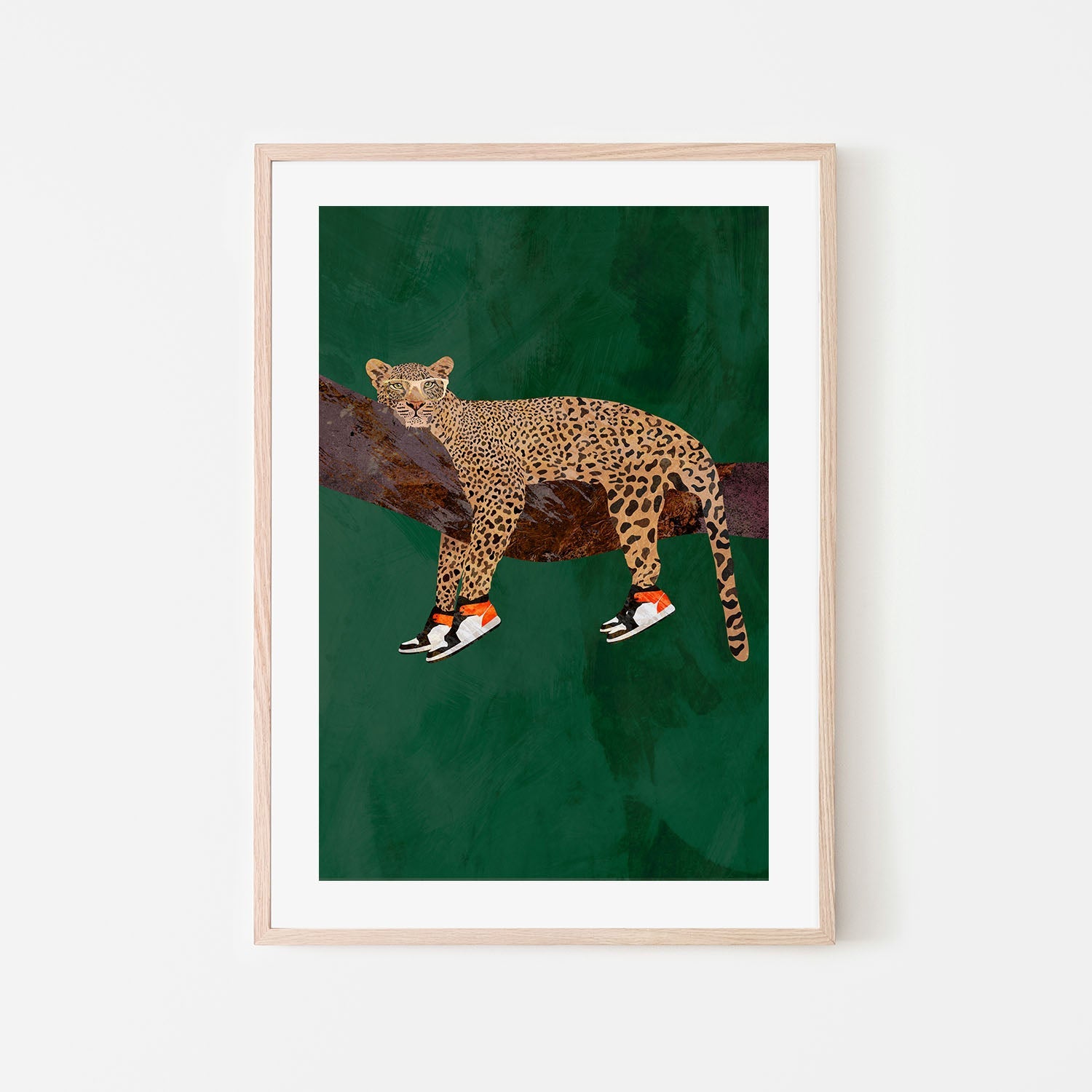 wall-art-print-canvas-poster-framed-Leopard Chill , By Sarah Manovski-6