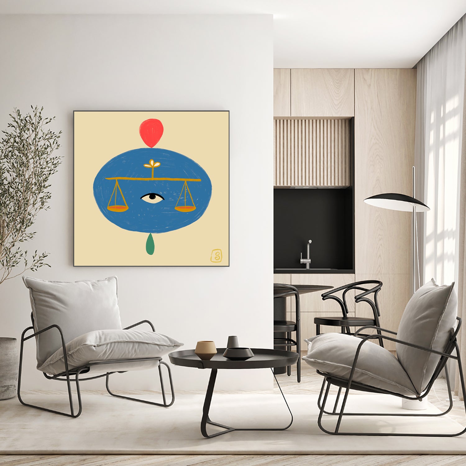 wall-art-print-canvas-poster-framed-Libra-7