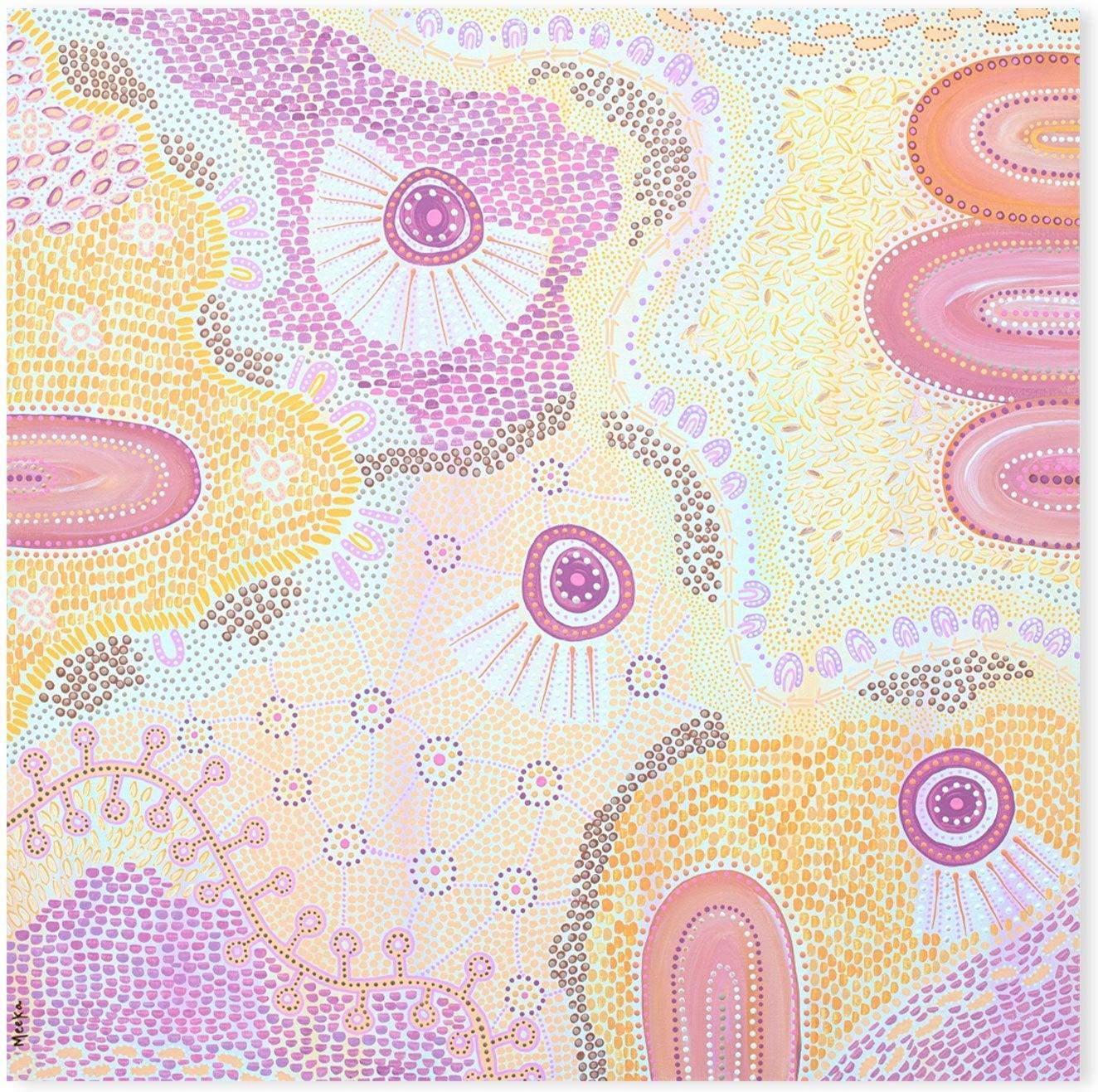wall-art-print-canvas-poster-framed-Lifes Interwoven Journey , By Domica Hill-GIOIA-WALL-ART