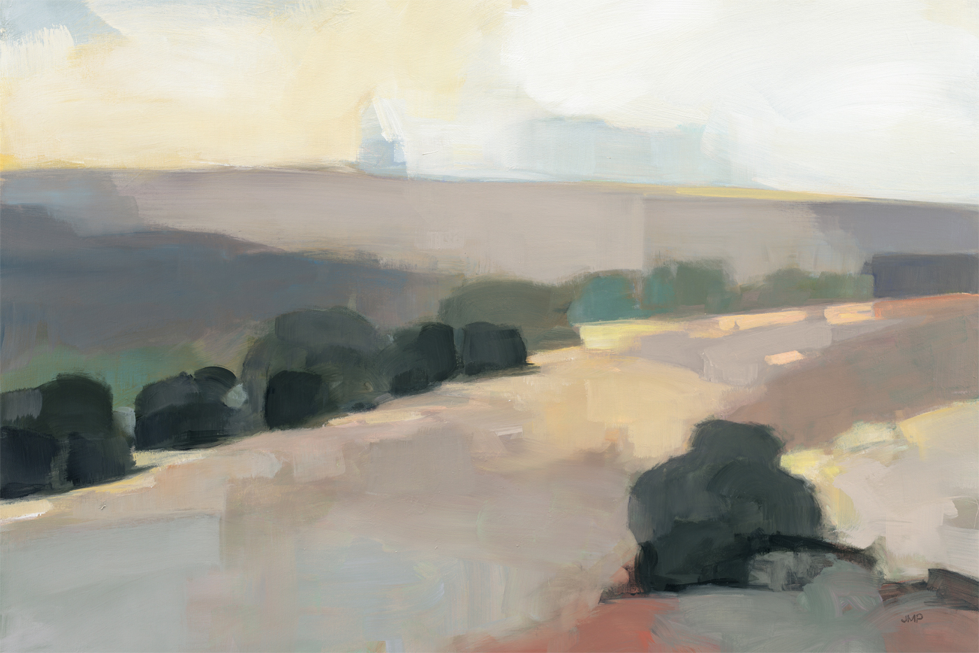 wall-art-print-canvas-poster-framed-Light in the Valley Grey , By Julia Purinton , By Julia Purinton-1