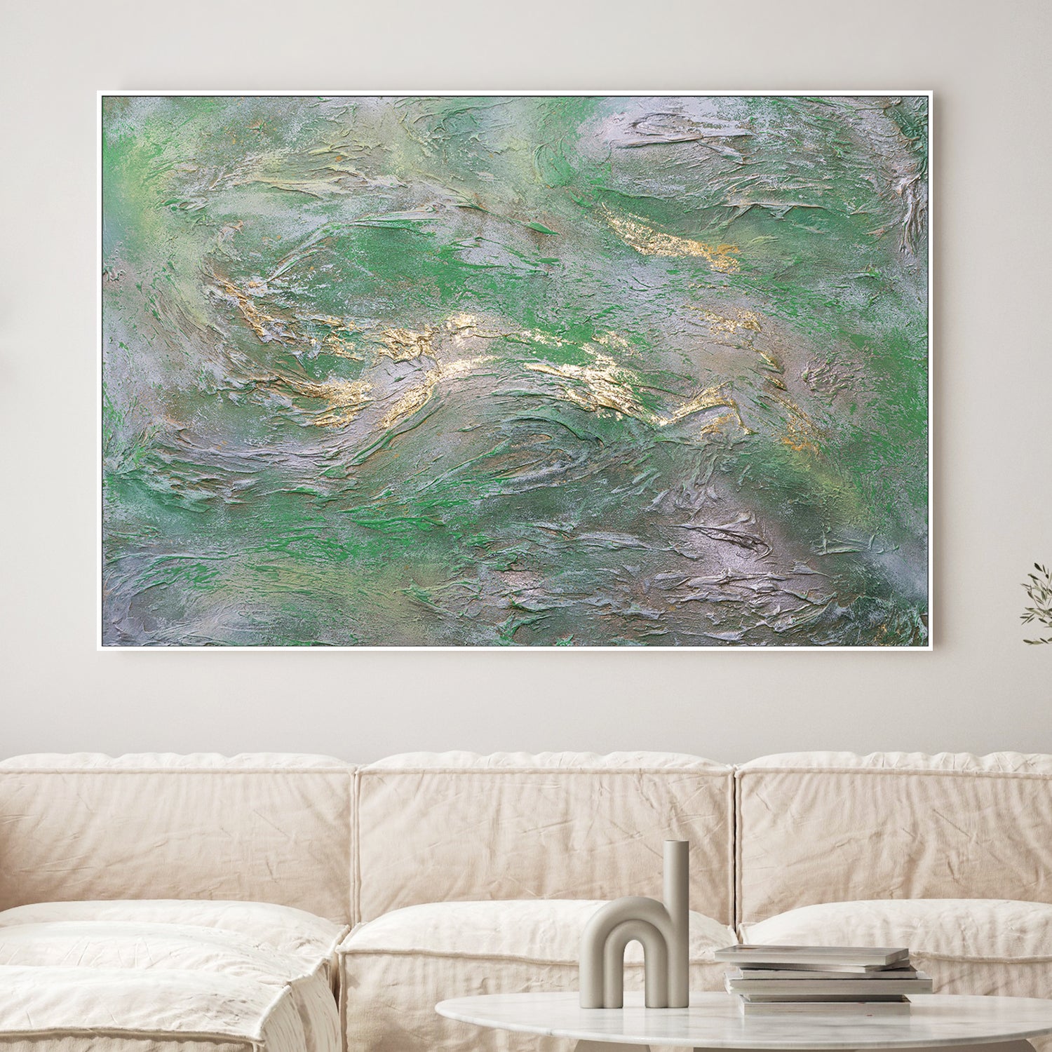 wall-art-print-canvas-poster-framed-Lime Gold-2