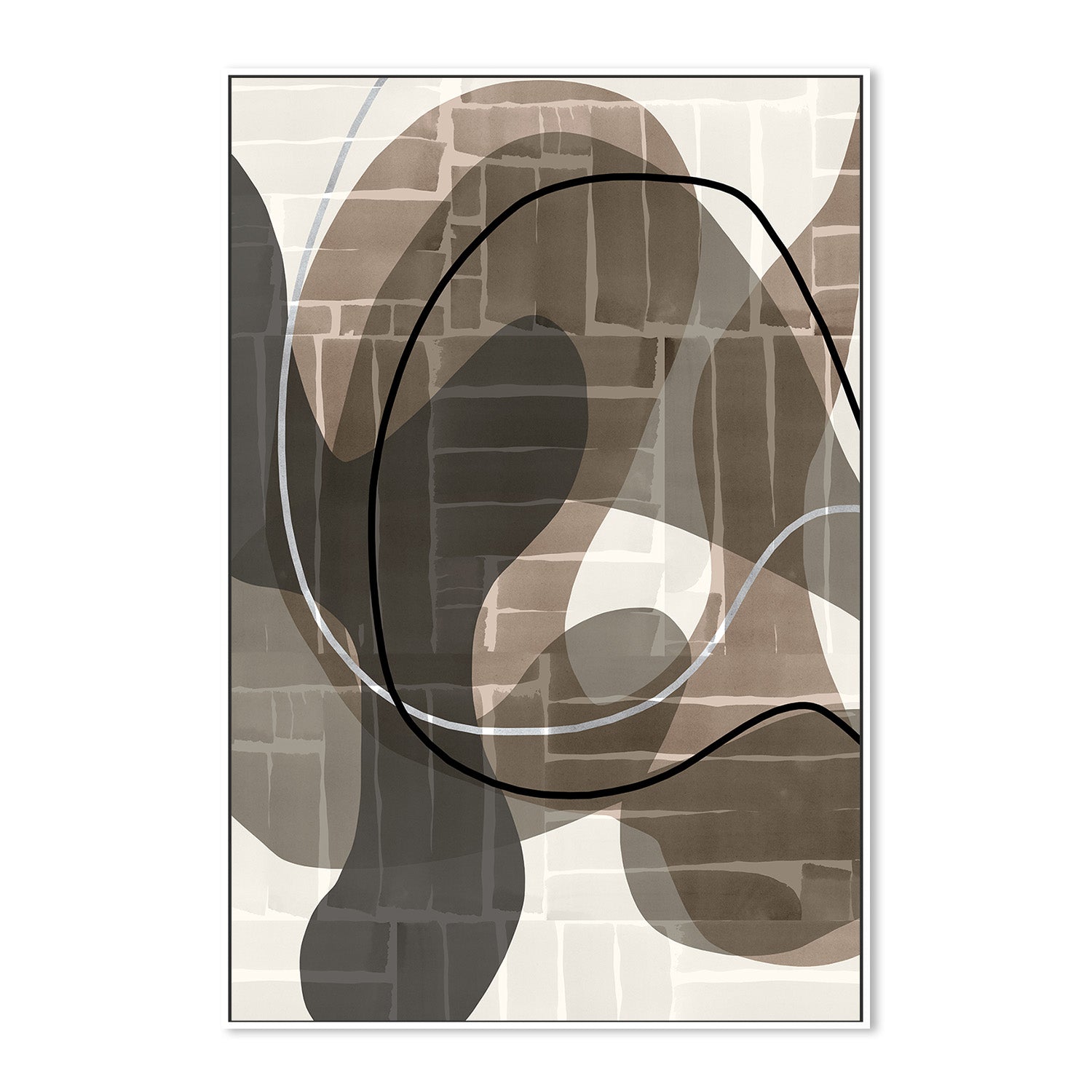 wall-art-print-canvas-poster-framed-Linear Flow, Style A-5