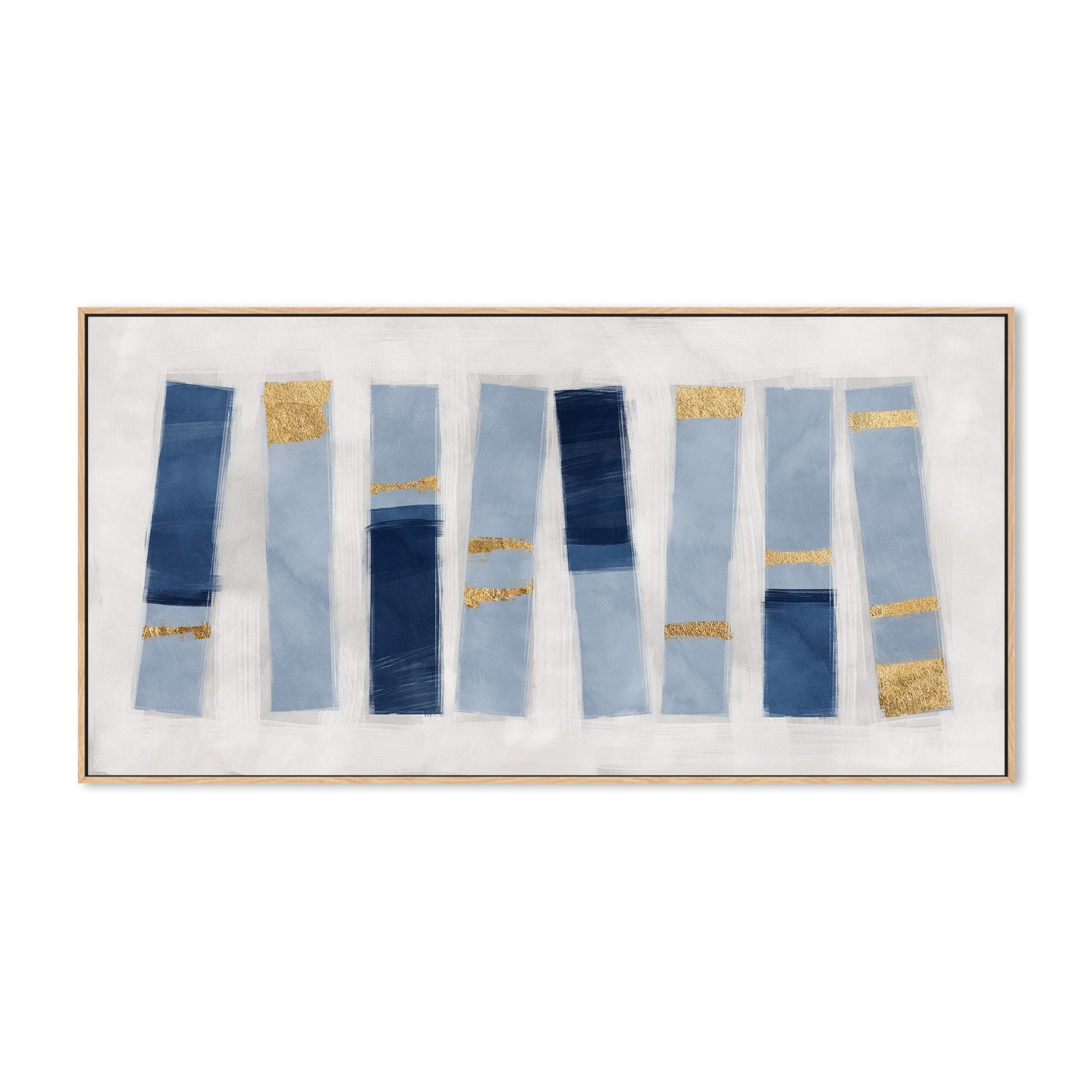 wall-art-print-canvas-poster-framed-Lined Up, Style B , By Oliver Tabby-4