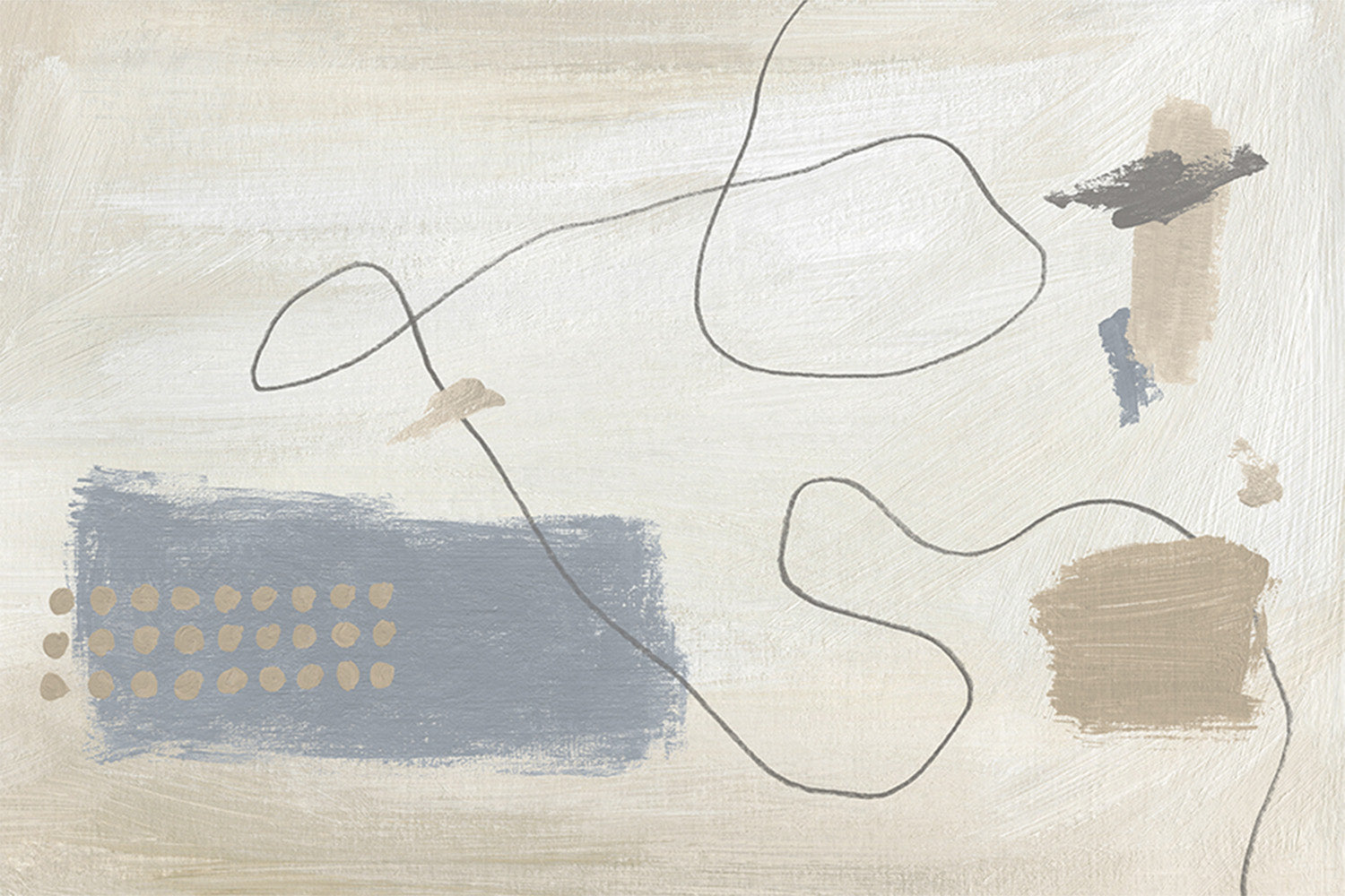 wall-art-print-canvas-poster-framed-Linen Play, Style A-1