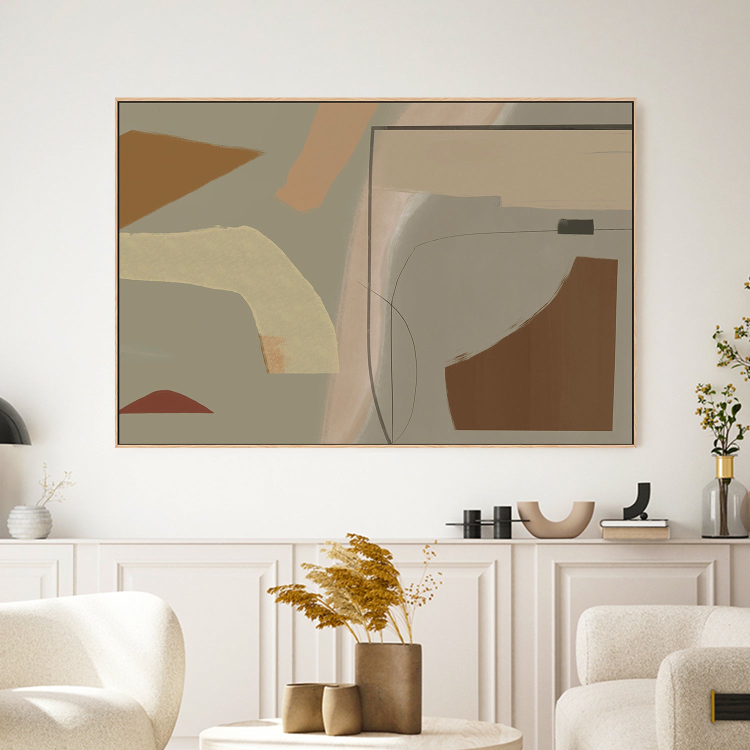 wall-art-print-canvas-poster-framed-Lines that Meet and Wander , By Rohan Sharma-2