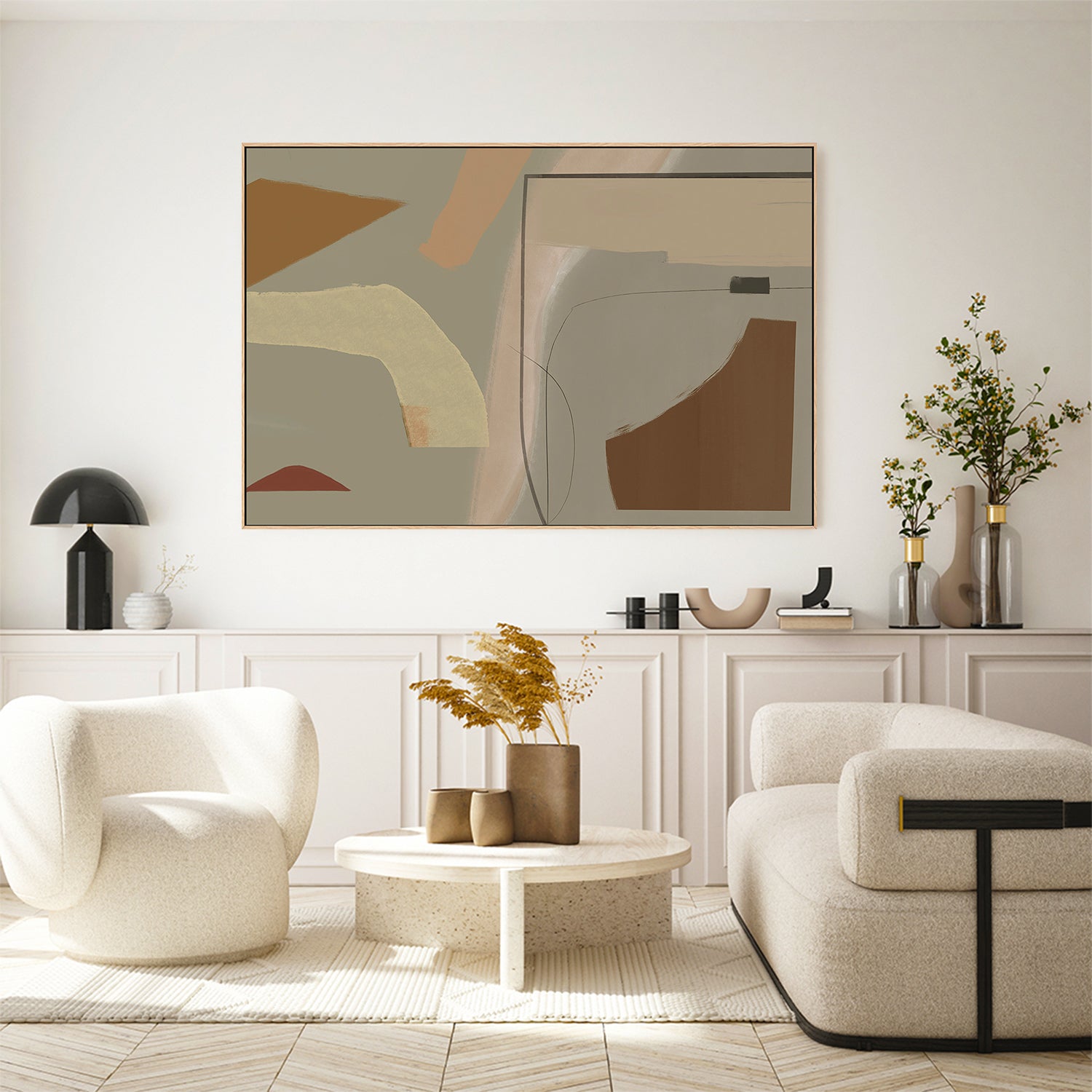 wall-art-print-canvas-poster-framed-Lines that Meet and Wander , By Rohan Sharma-7