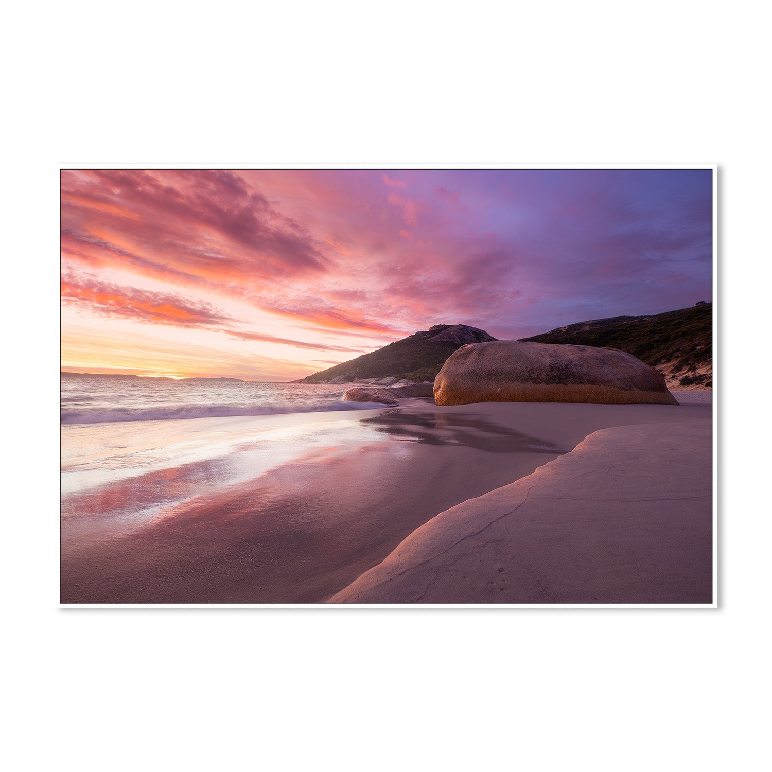 wall-art-print-canvas-poster-framed-Little Beach Sunrise, Western Australia , By Christopher Cann-5