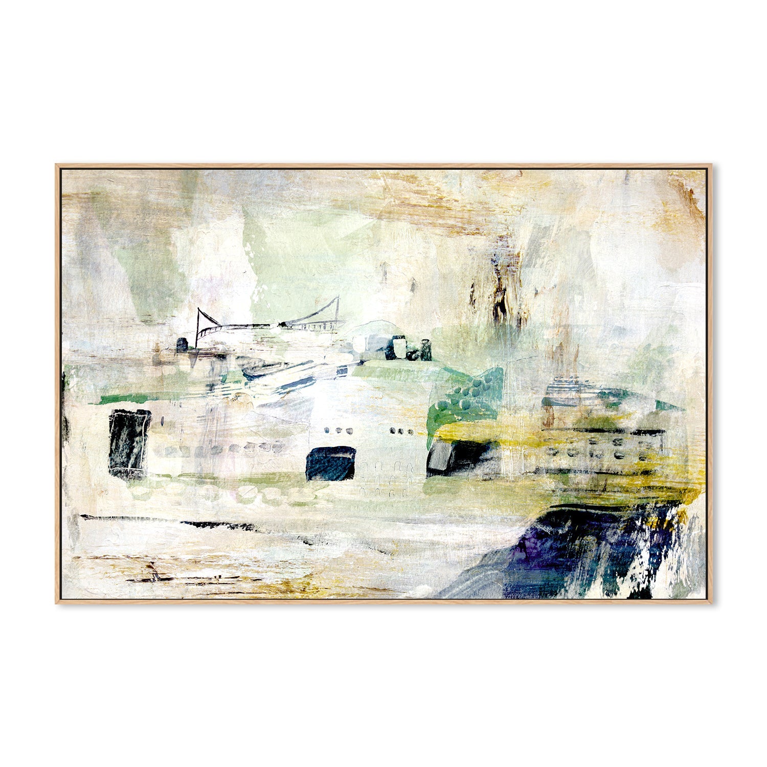 wall-art-print-canvas-poster-framed-Little City, Style B , By Hope Bainbridge-4