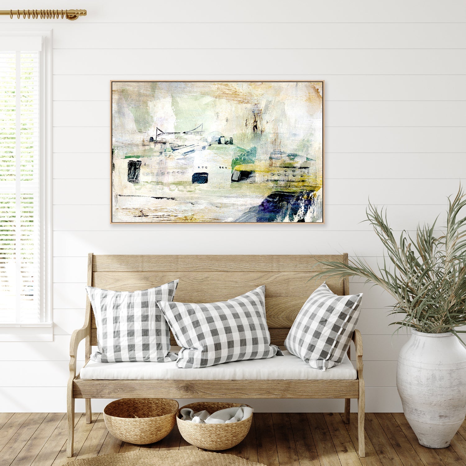 wall-art-print-canvas-poster-framed-Little City, Style B , By Hope Bainbridge-7
