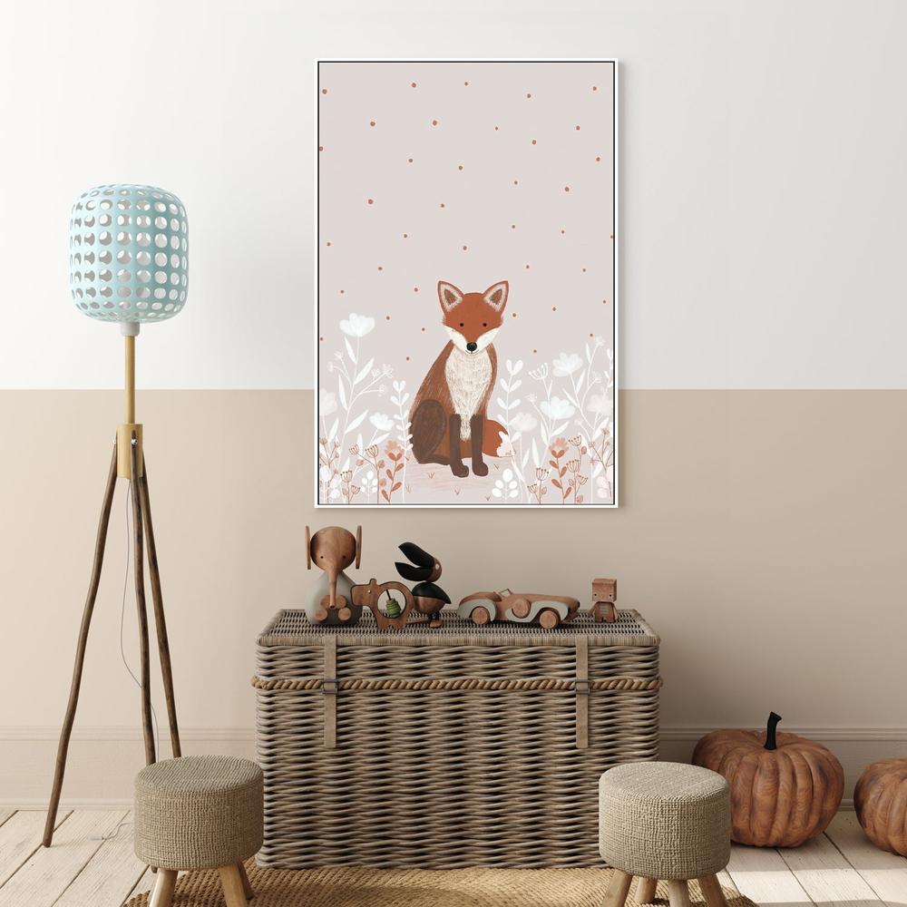 wall-art-print-canvas-poster-framed-Little Red Fox , By Menina Lisboa-7