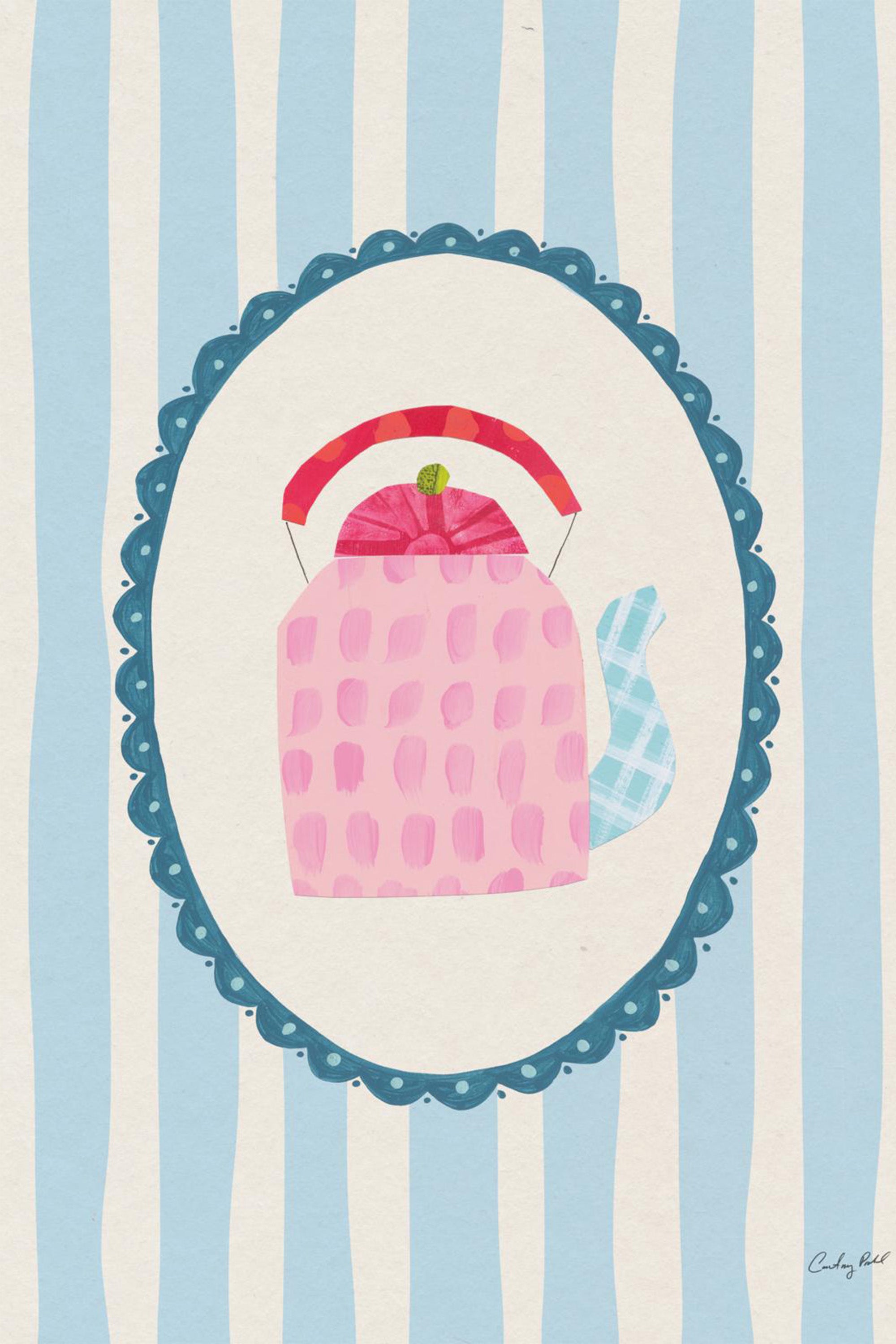 wall-art-print-canvas-poster-framed-Little Teapot, Style A-1
