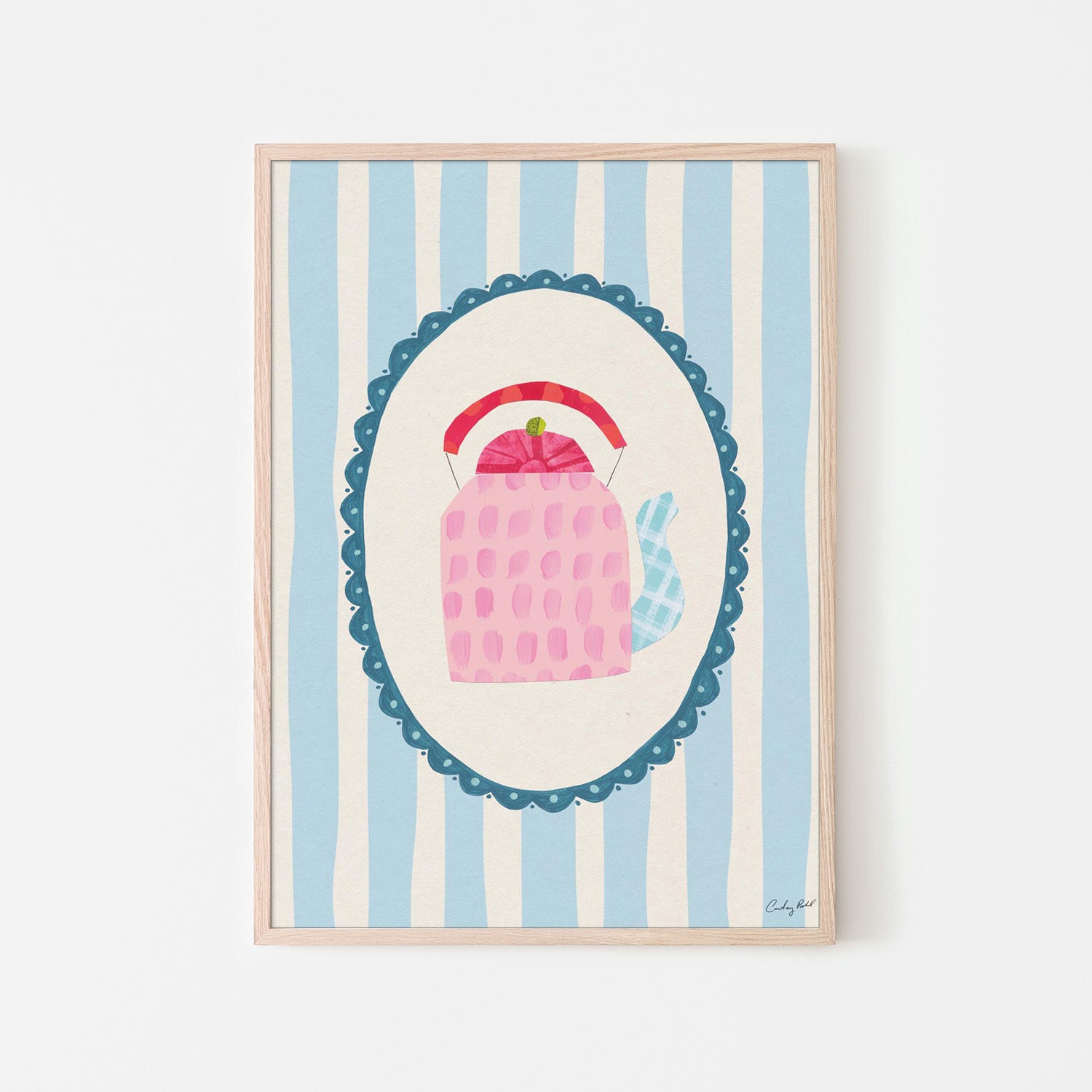 wall-art-print-canvas-poster-framed-Little Teapot, Style A-8