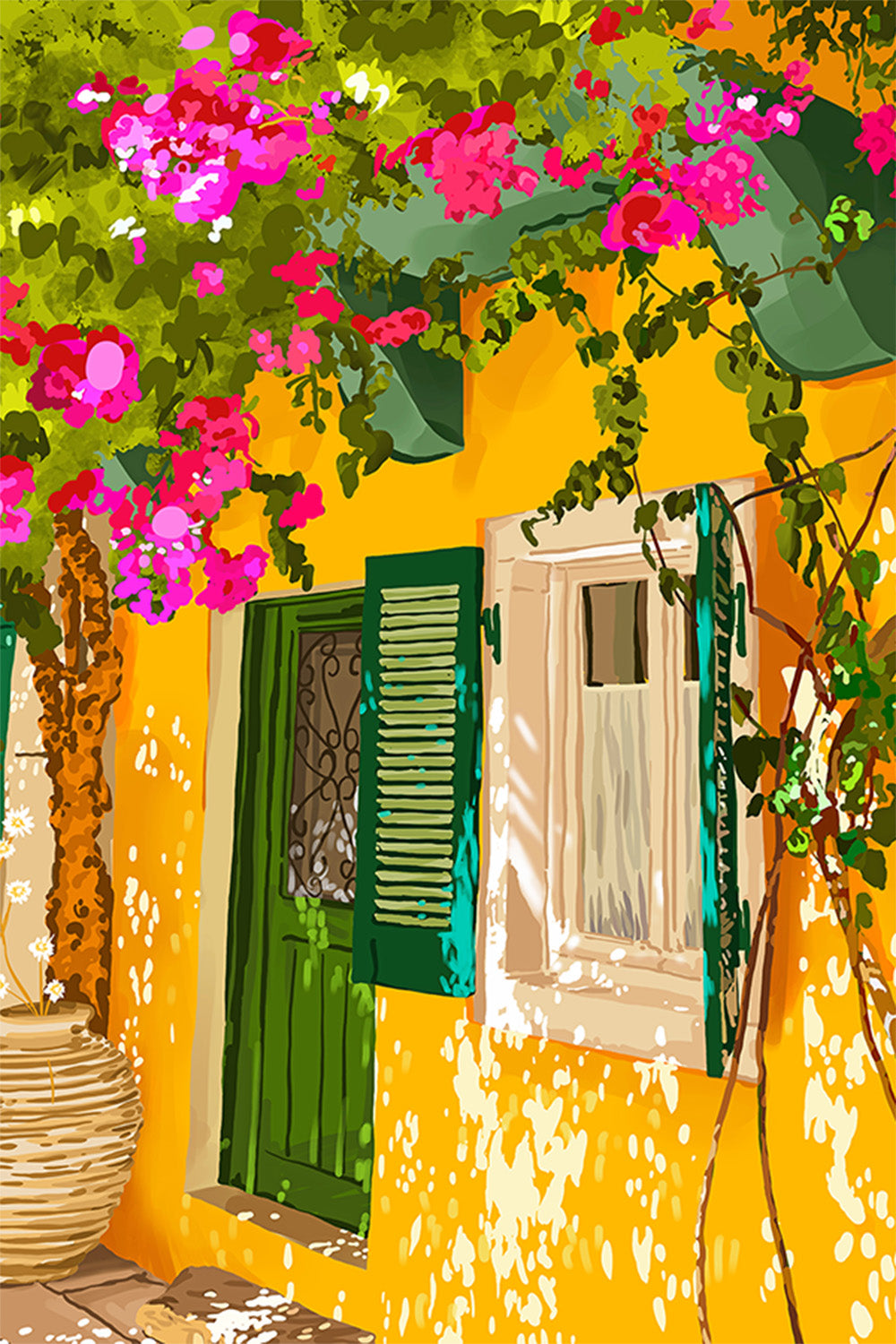 wall-art-print-canvas-poster-framed-Living In the Sunshine Always-1