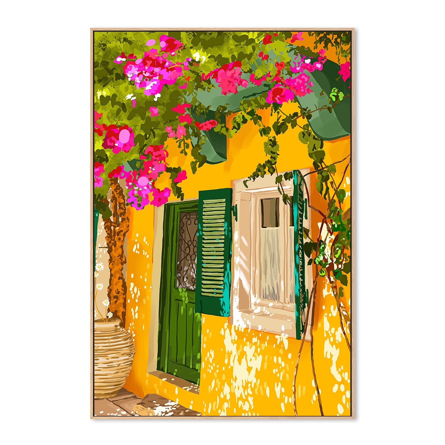 wall-art-print-canvas-poster-framed-Living In the Sunshine Always-4