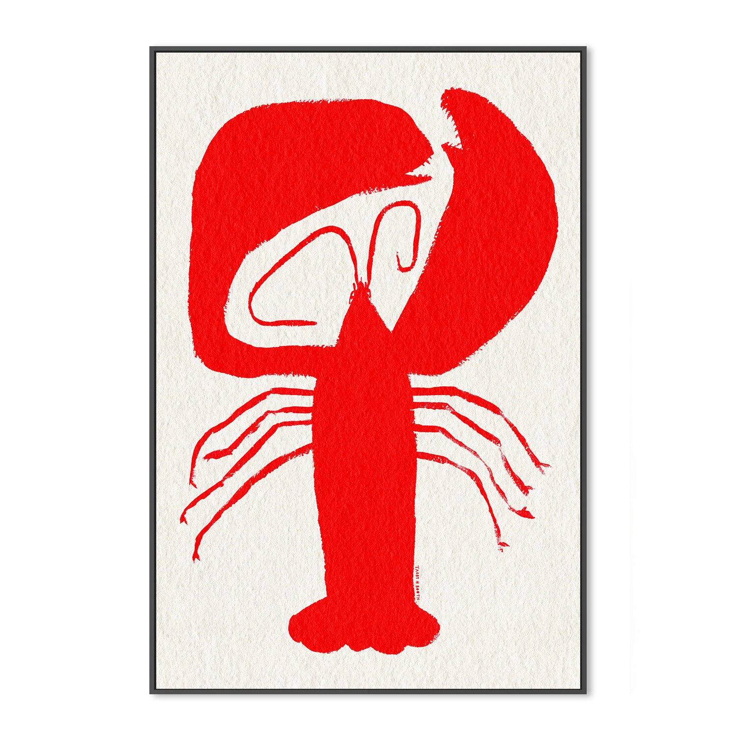 wall-art-print-canvas-poster-framed-LOBSTER-2