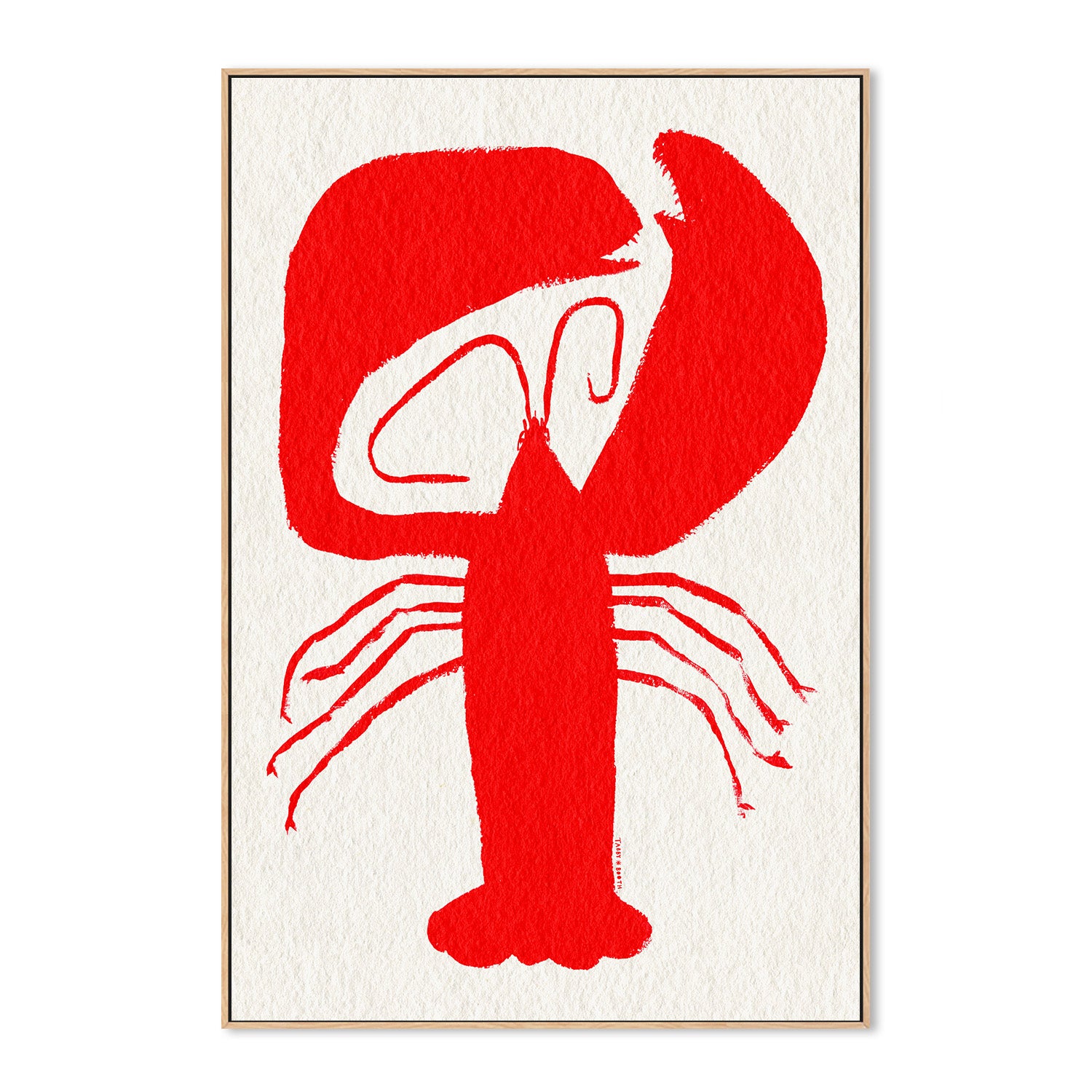 wall-art-print-canvas-poster-framed-LOBSTER-3