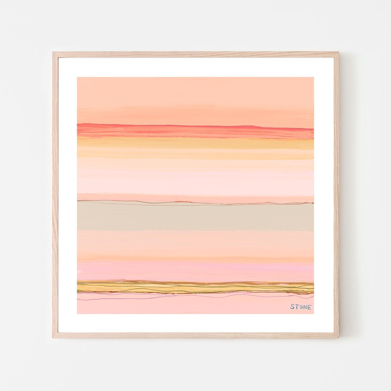 wall-art-print-canvas-poster-framed-Lollipop Sunset , By Belinda Stone-GIOIA-WALL-ART