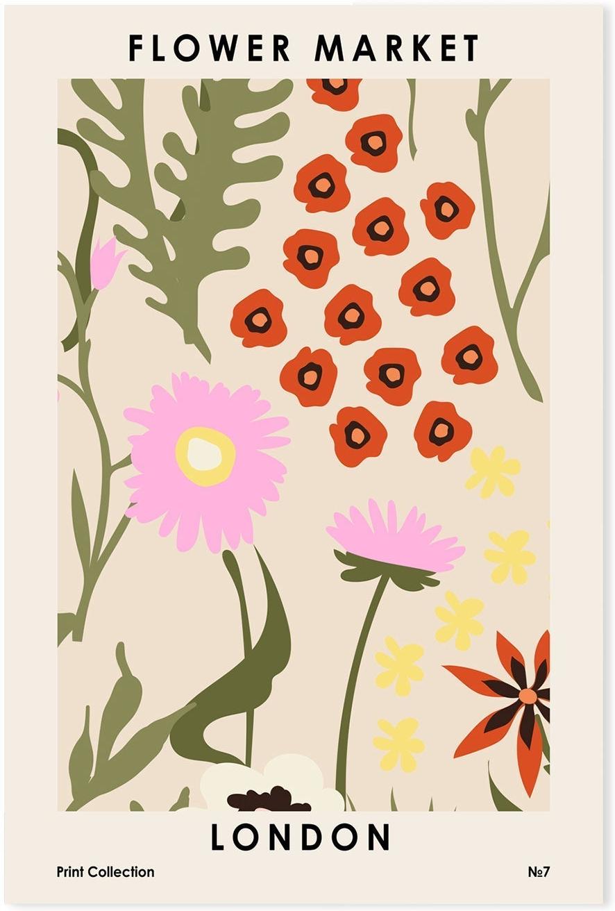wall-art-print-canvas-poster-framed-London Flower Market-GIOIA-WALL-ART