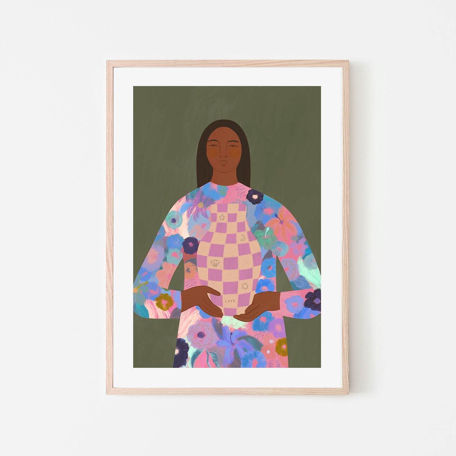 wall-art-print-canvas-poster-framed-Love Vase, CA , By Constanza Goeppinger-6