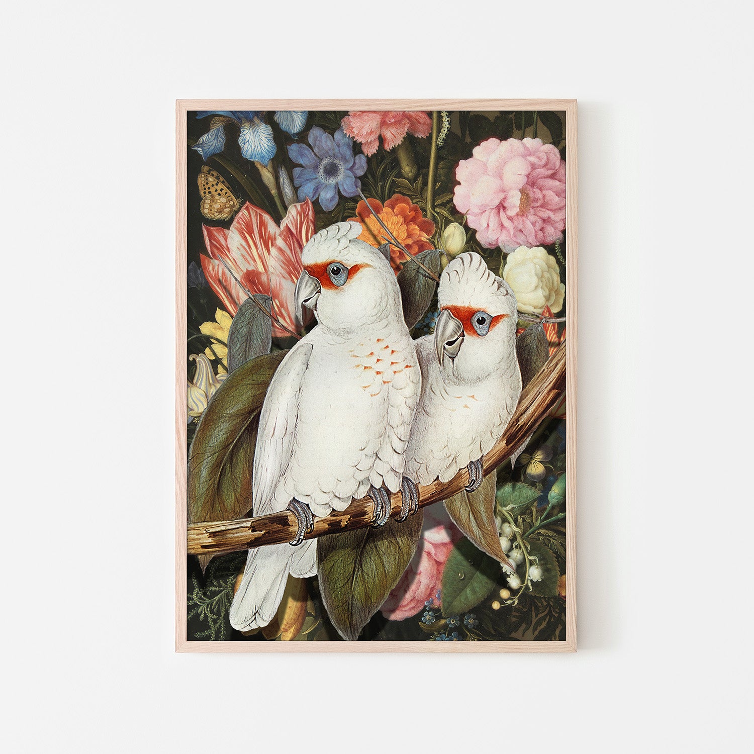 wall-art-print-canvas-poster-framed-Lovebirds-6