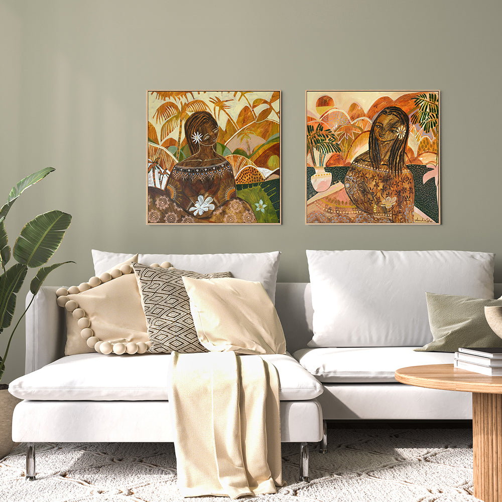 wall-art-print-canvas-poster-framed-Luana Miliani, Set of 2 , By Amanda Skye-7