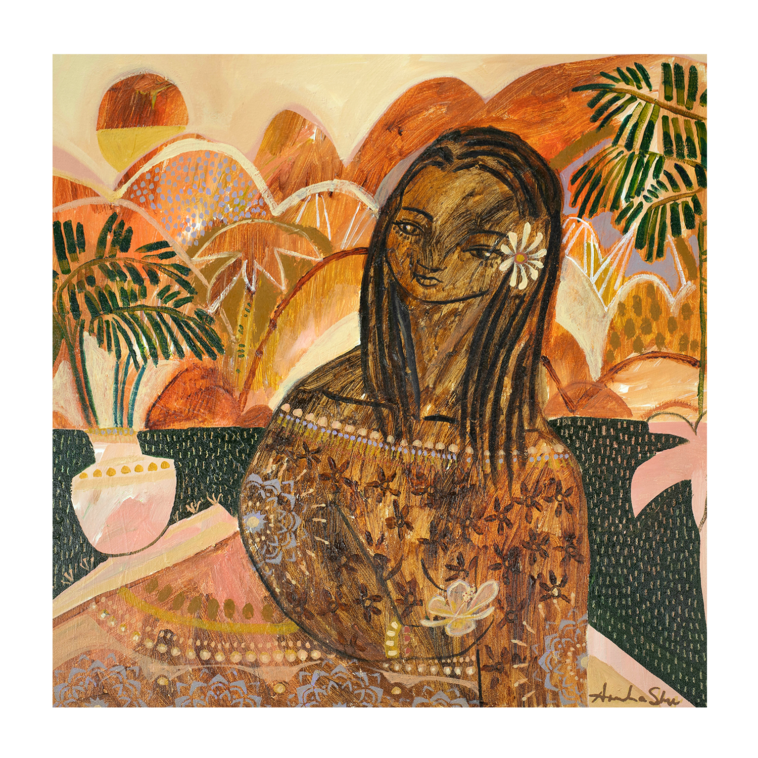 wall-art-print-canvas-poster-framed-Luana Miliani, Set of 2 , By Amanda Skye-9