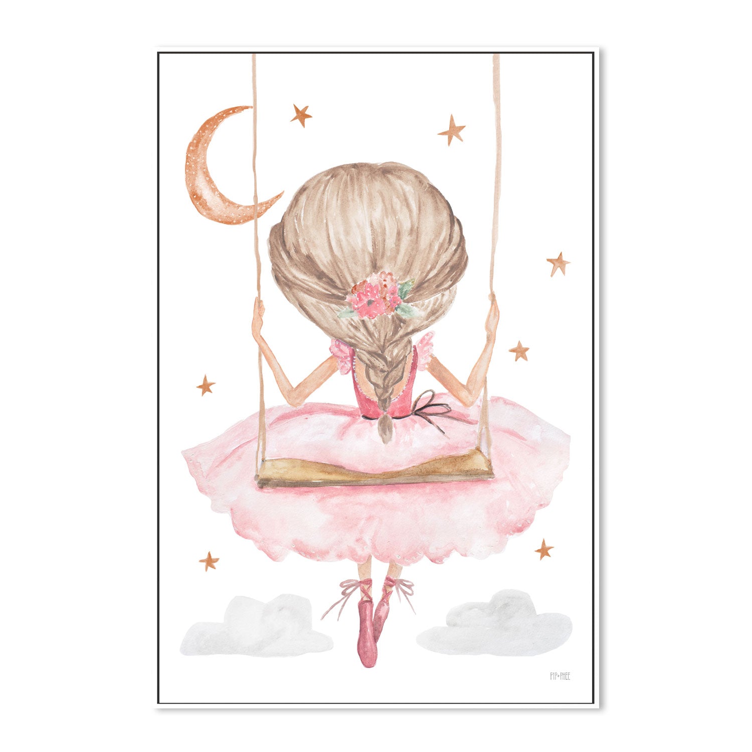 wall-art-print-canvas-poster-framed-Lunar Princess Swing , By Pip and Phee-5