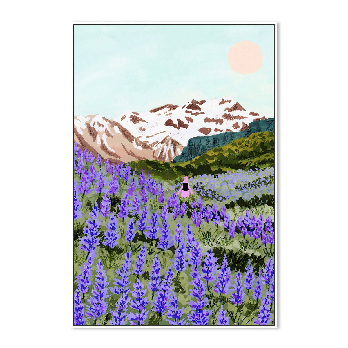 wall-art-print-canvas-poster-framed-Lupine-5