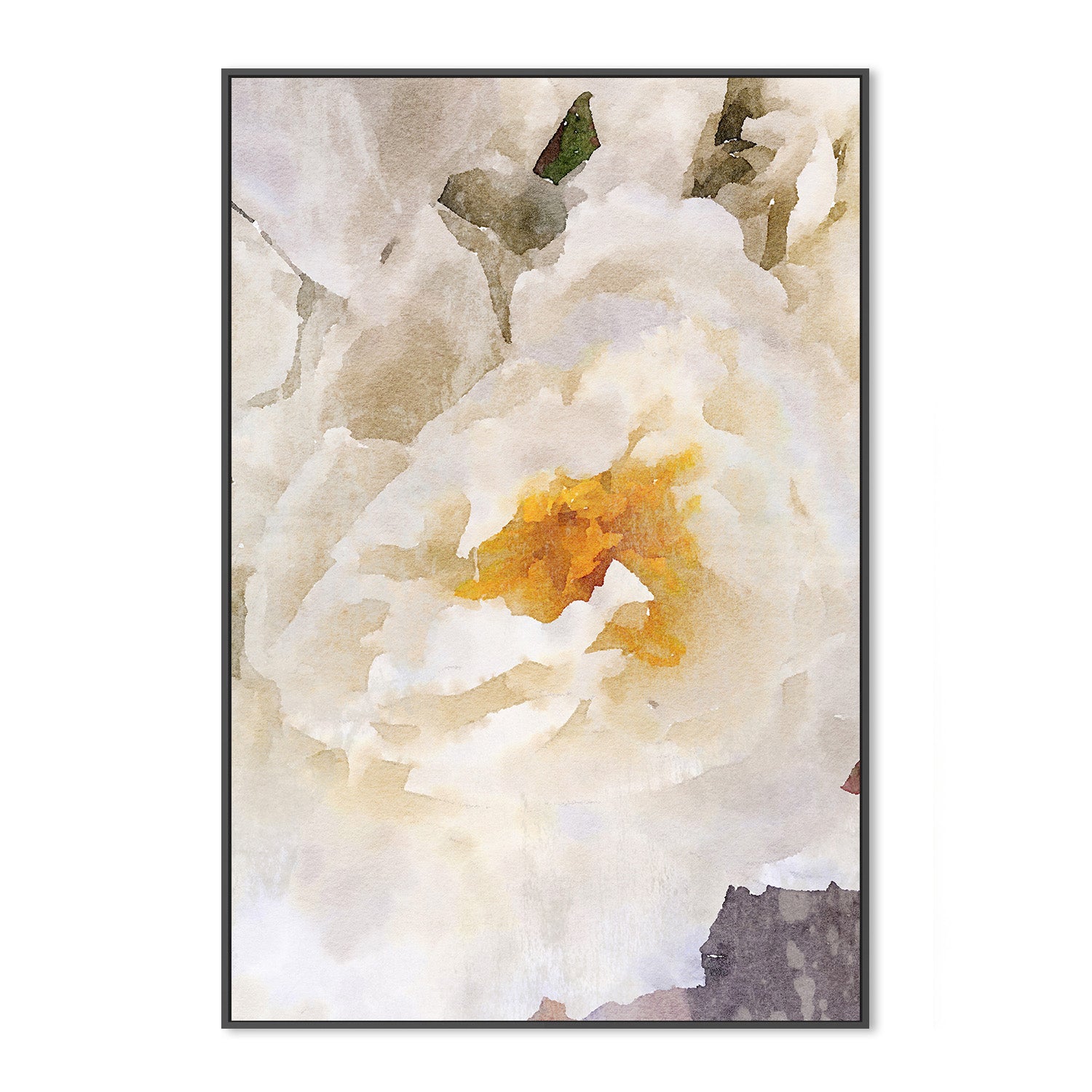 wall-art-print-canvas-poster-framed-Lush Peony Flower , By Irena Orlov-3