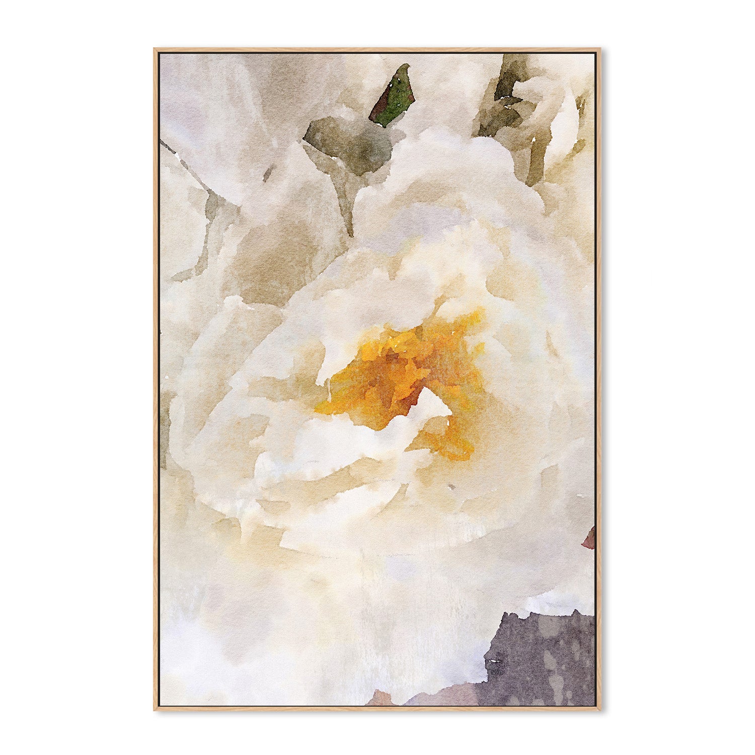 wall-art-print-canvas-poster-framed-Lush Peony Flower , By Irena Orlov-4