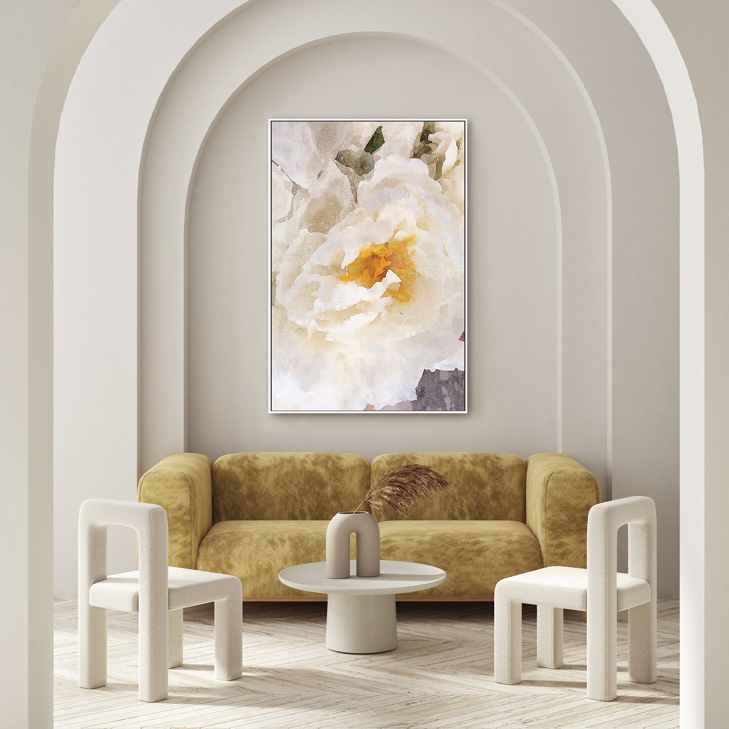 wall-art-print-canvas-poster-framed-Lush Peony Flower , By Irena Orlov-7