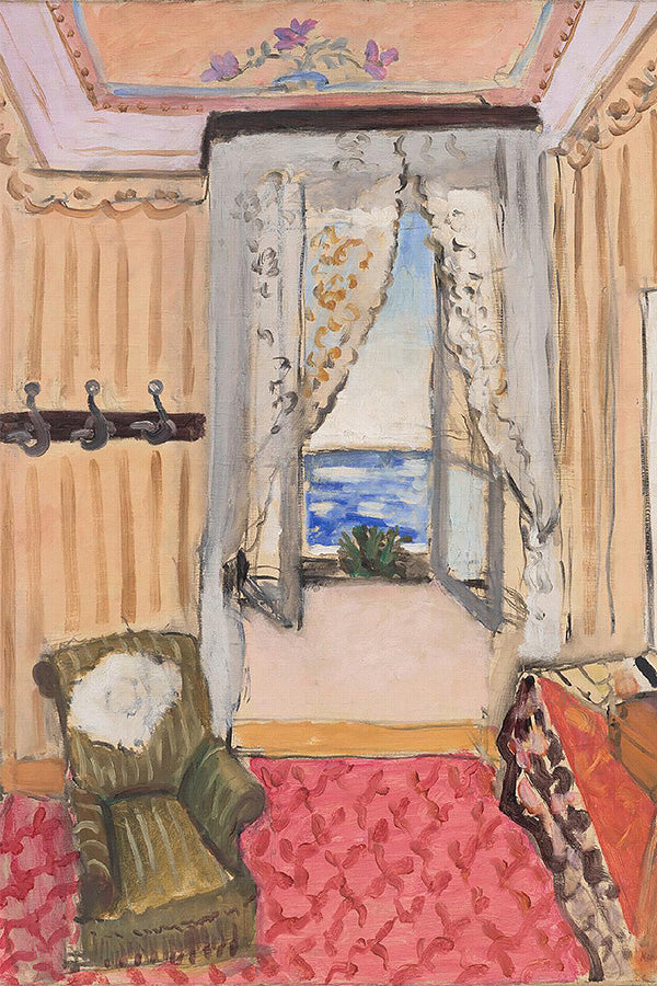 wall-art-print-canvas-poster-framed-Ma Chambre Au Beau Rivage-1