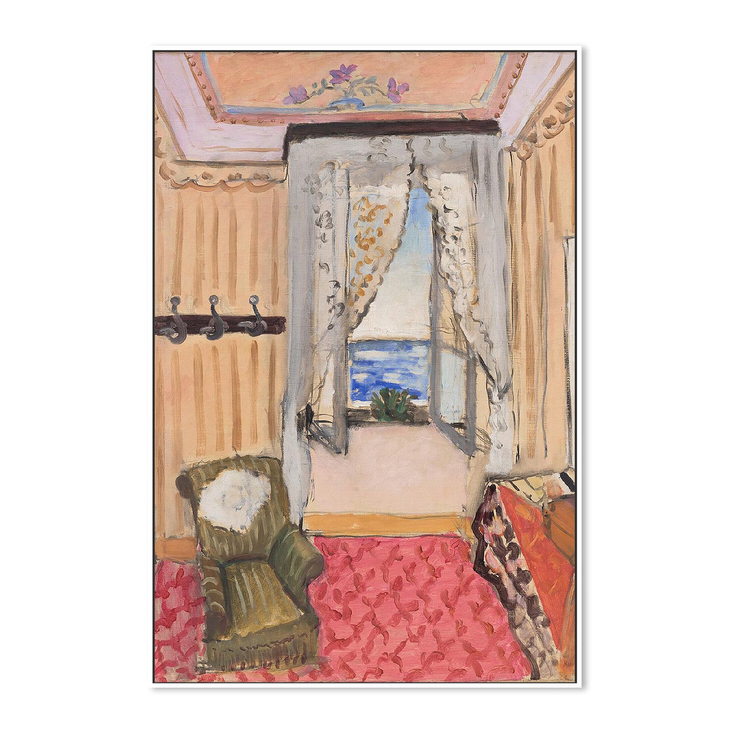 wall-art-print-canvas-poster-framed-Ma Chambre Au Beau Rivage-5