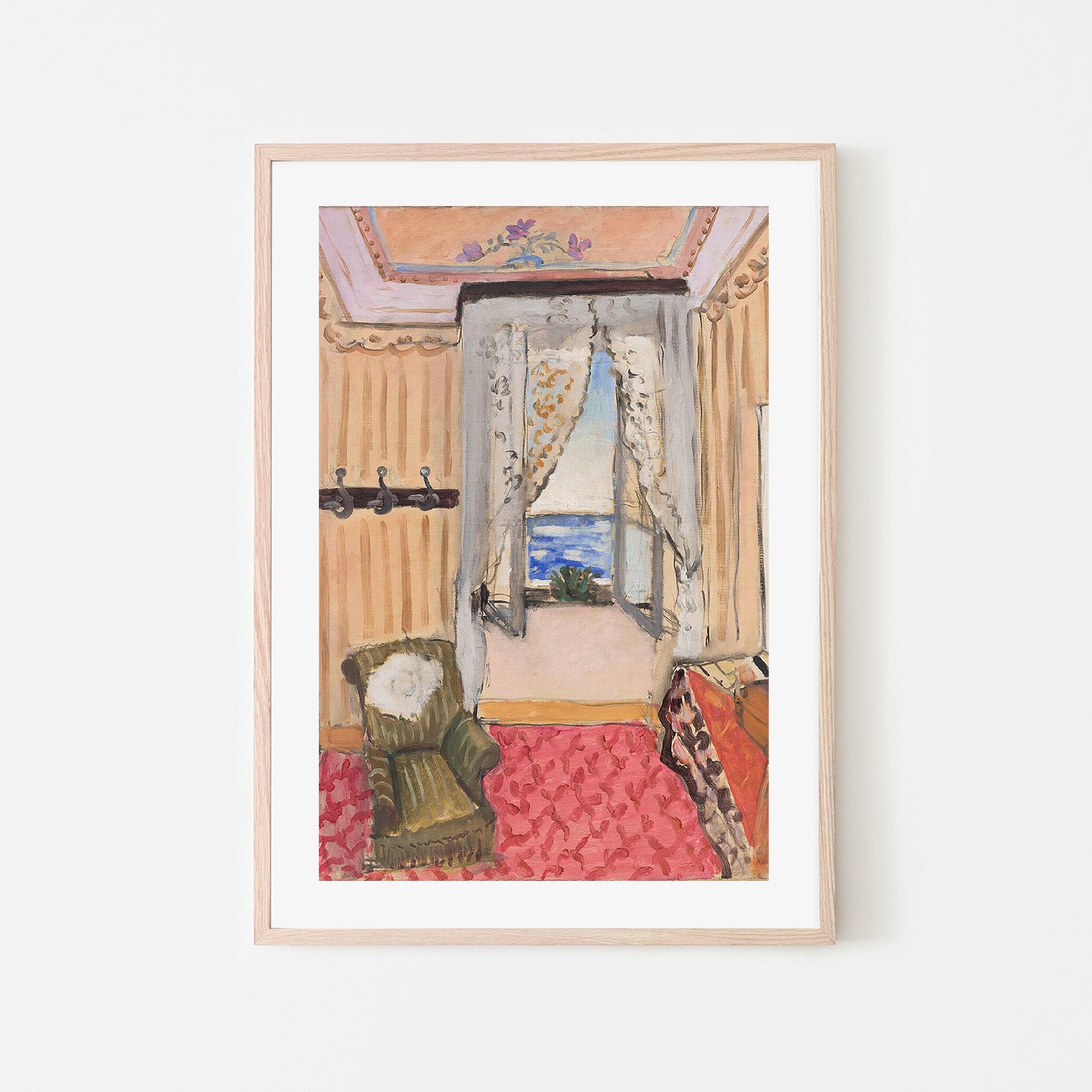 wall-art-print-canvas-poster-framed-Ma Chambre Au Beau Rivage-6