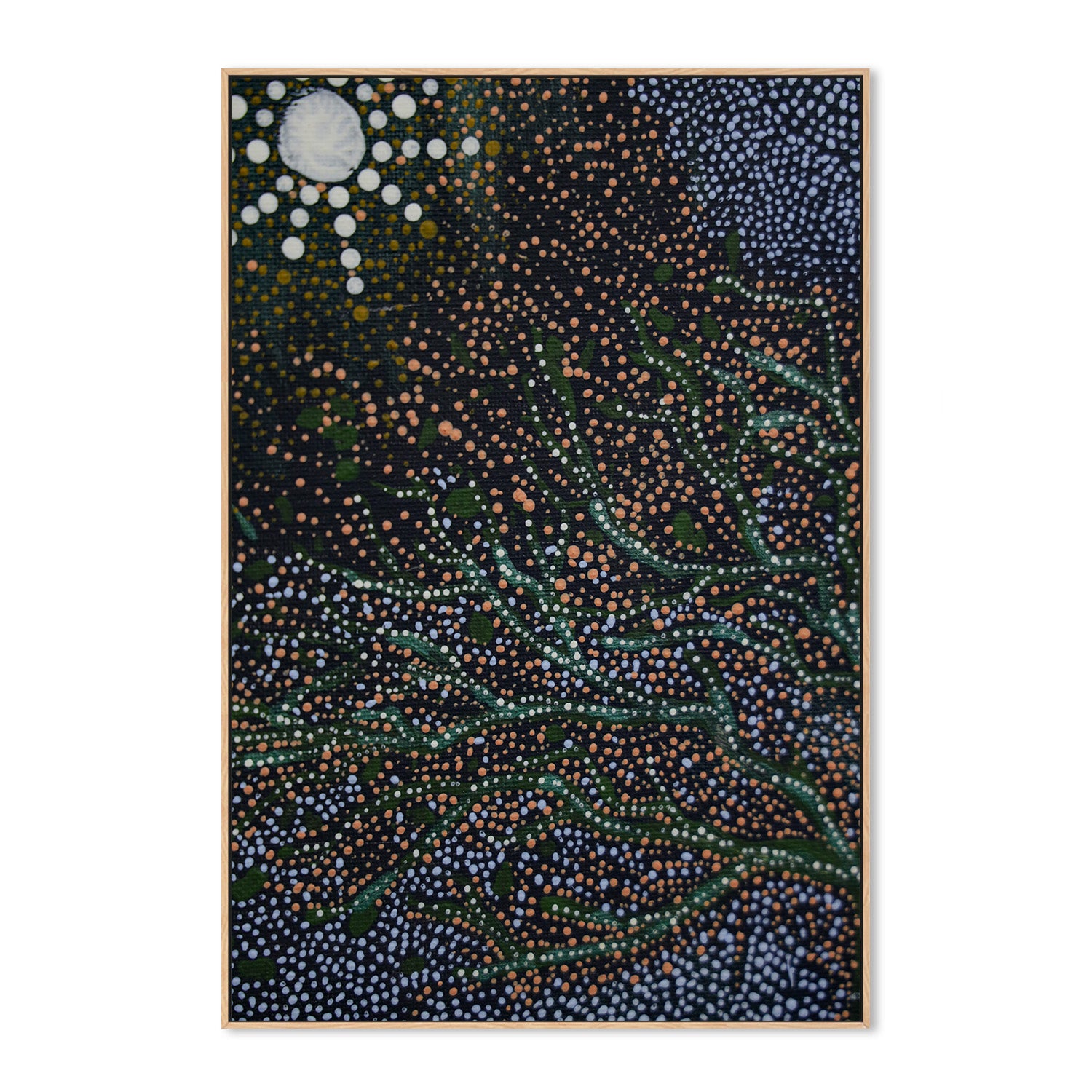 wall-art-print-canvas-poster-framed-Maar - Koodjal Yorgas Dreaming 7 sisters dreaming , By Julianne Wade-4
