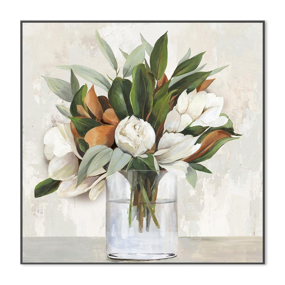 wall-art-print-canvas-poster-framed-Magnolia Branch , By Asia Jensen-3