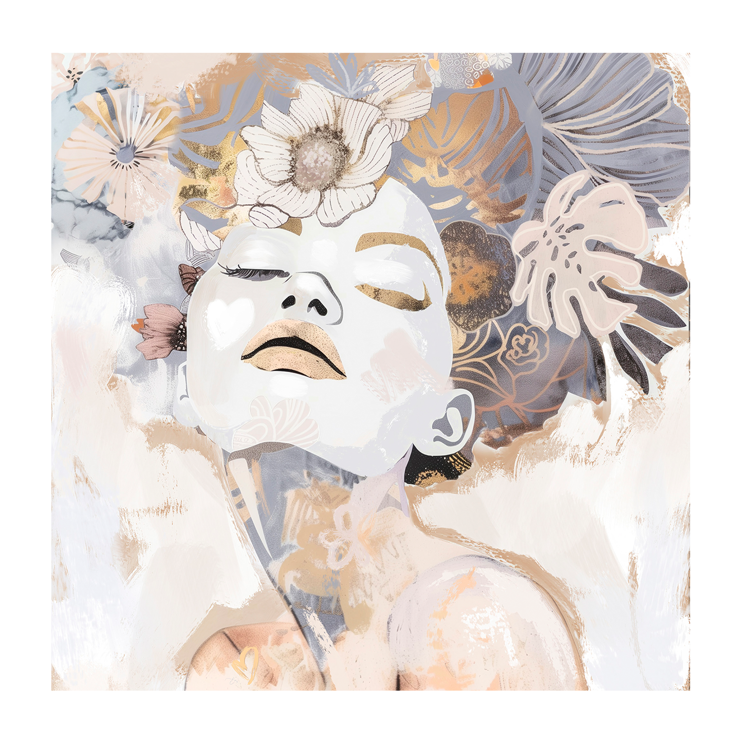 wall-art-print-canvas-poster-framed-Magnolia , By Bella Eve-2