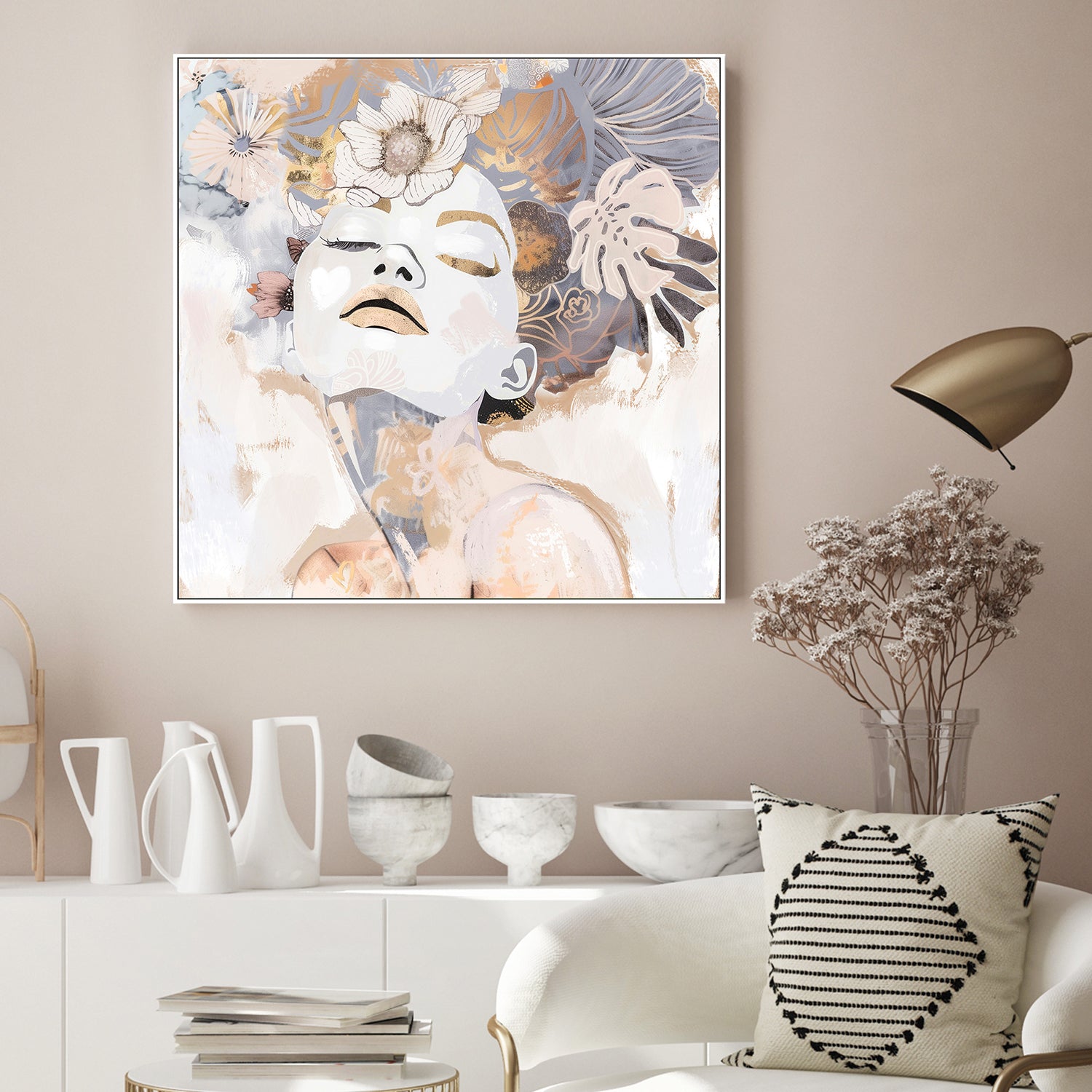wall-art-print-canvas-poster-framed-Magnolia , By Bella Eve-3