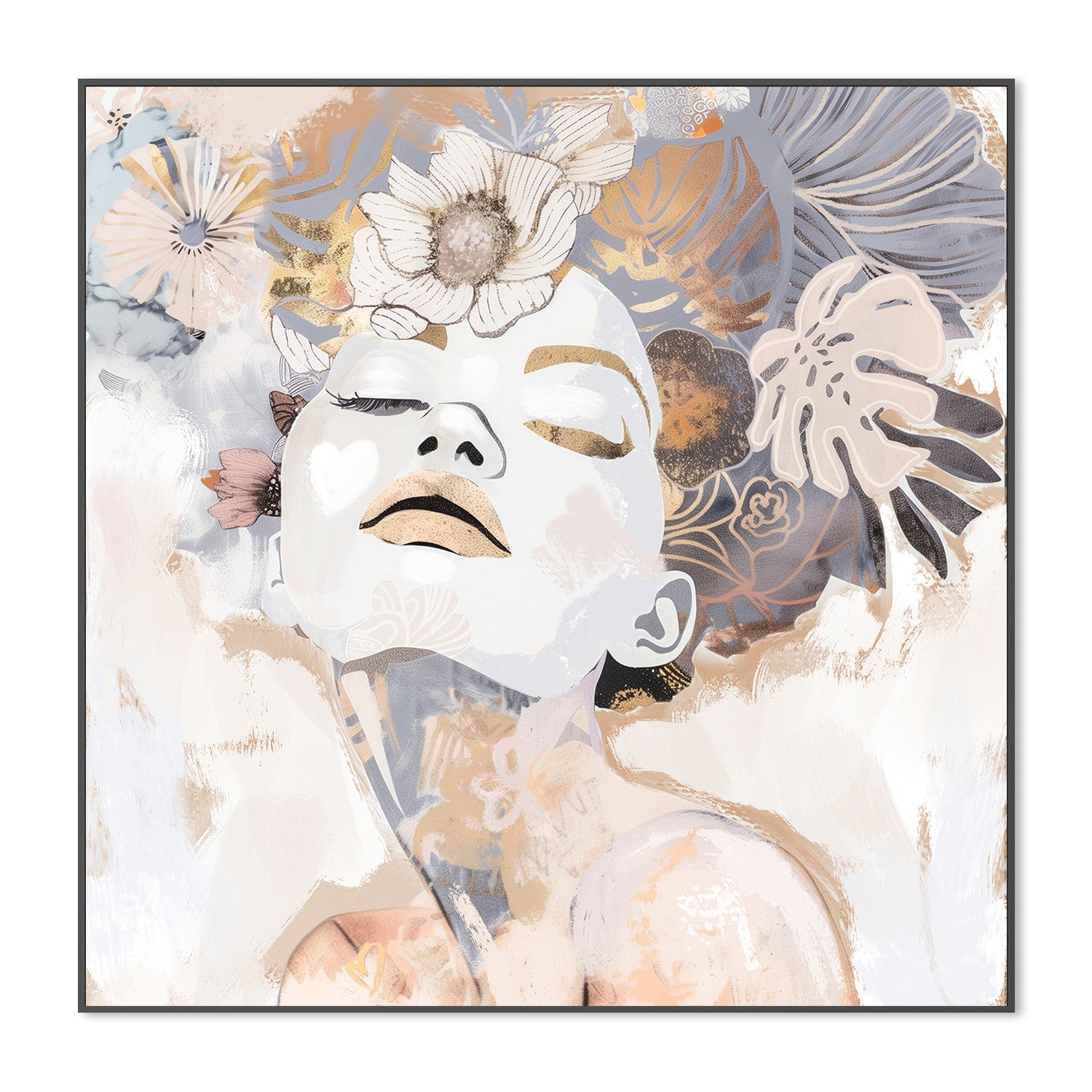 wall-art-print-canvas-poster-framed-Magnolia , By Bella Eve-4