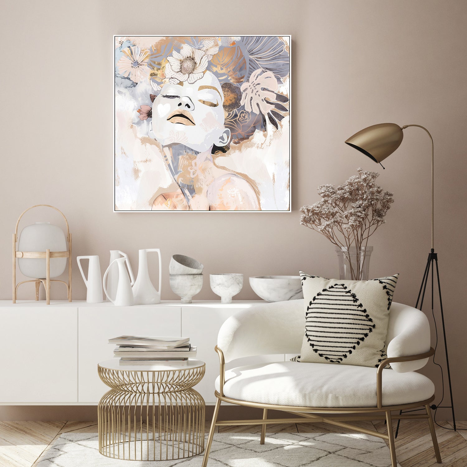 wall-art-print-canvas-poster-framed-Magnolia , By Bella Eve-8