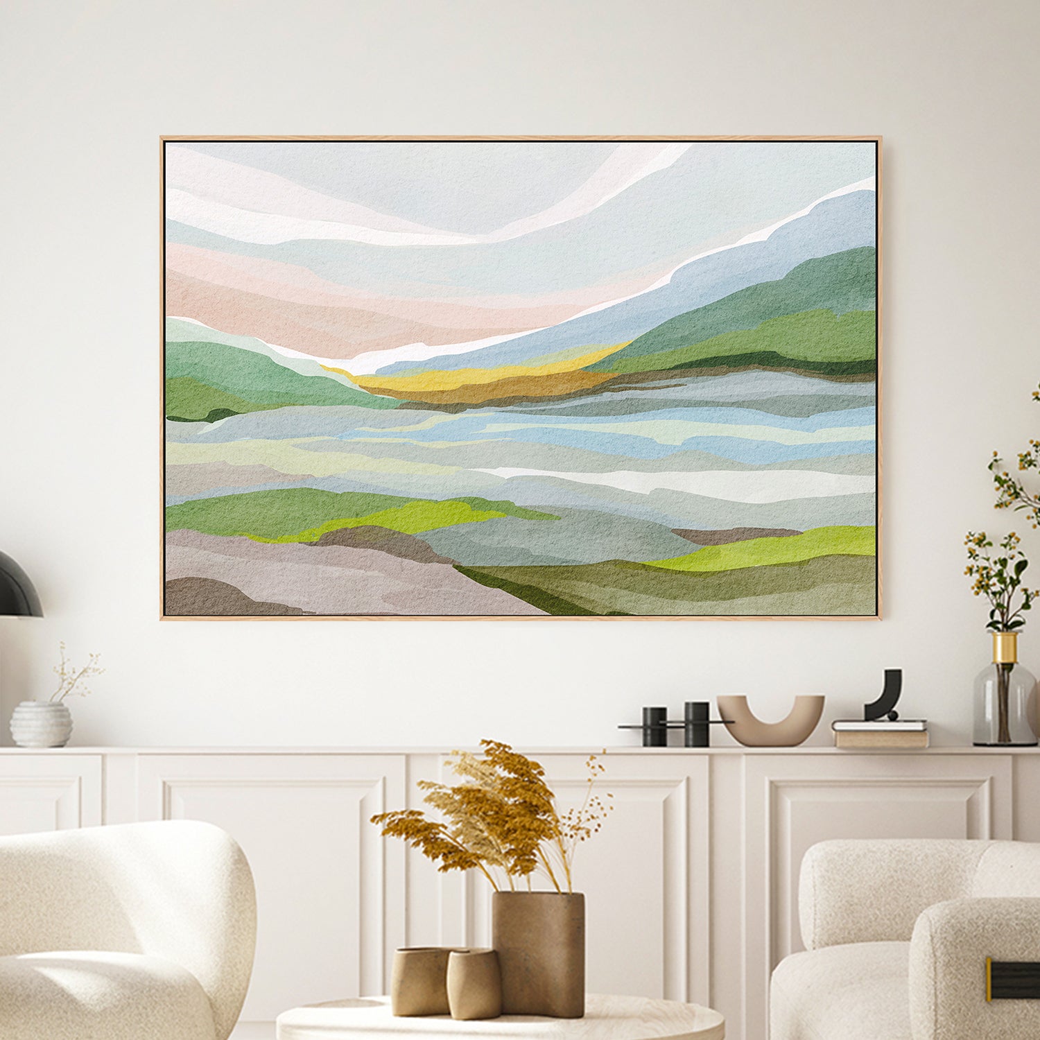 wall-art-print-canvas-poster-framed-Majestic Mountain , By Nikita Jariwala-2