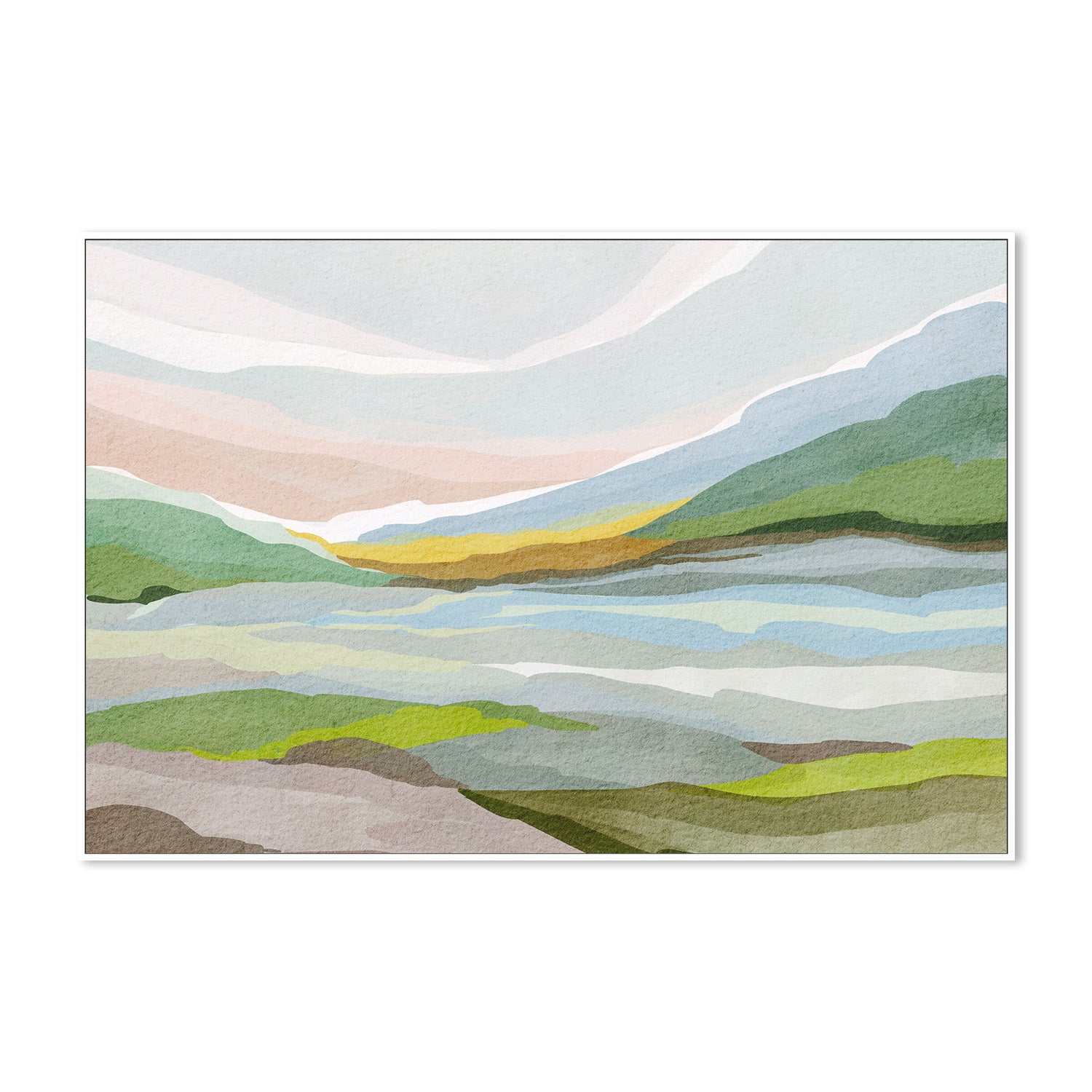 wall-art-print-canvas-poster-framed-Majestic Mountain , By Nikita Jariwala-5