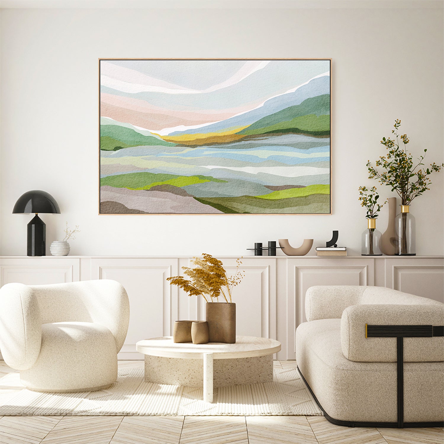 wall-art-print-canvas-poster-framed-Majestic Mountain , By Nikita Jariwala-7