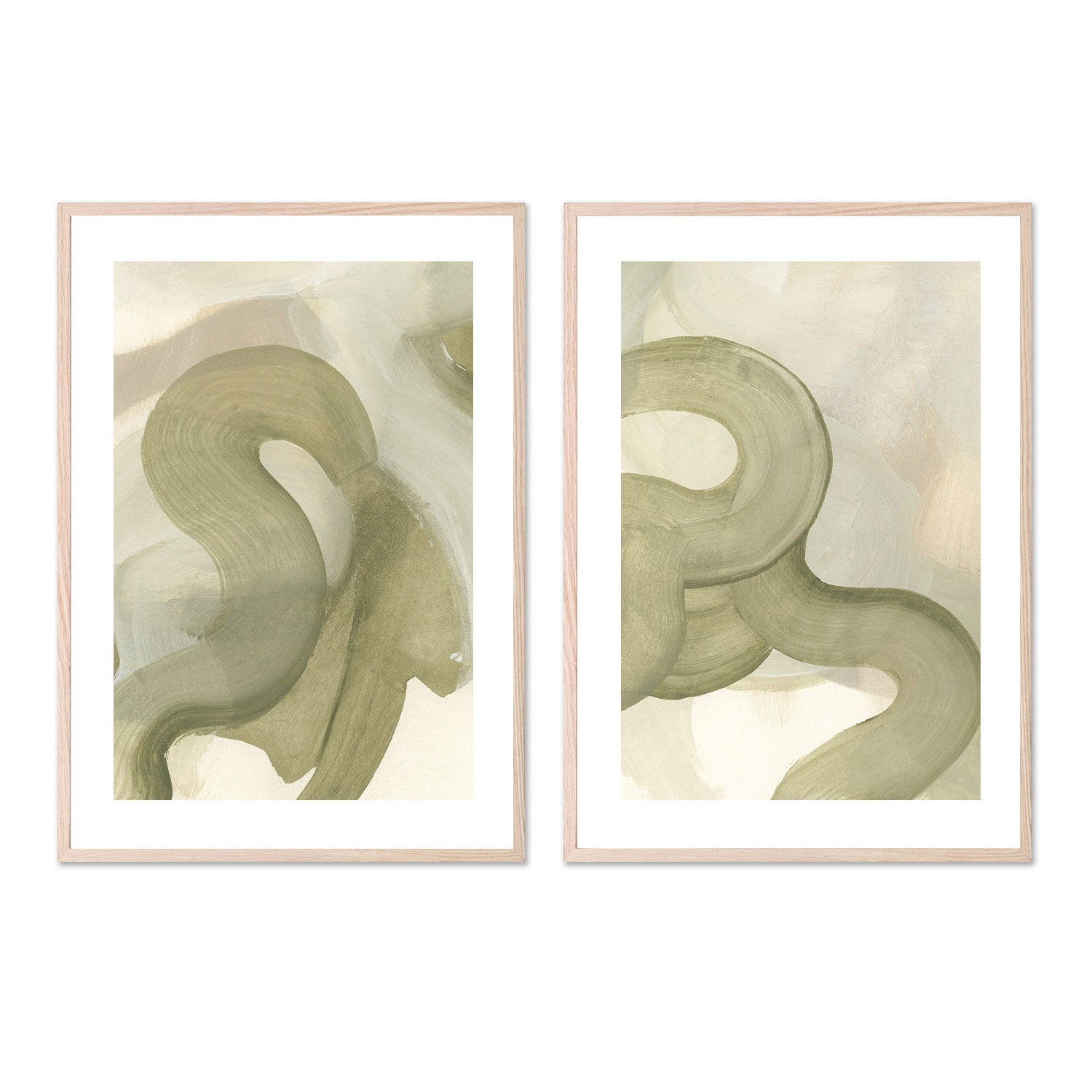 wall-art-print-canvas-poster-framed-Manor, Set of 2-6