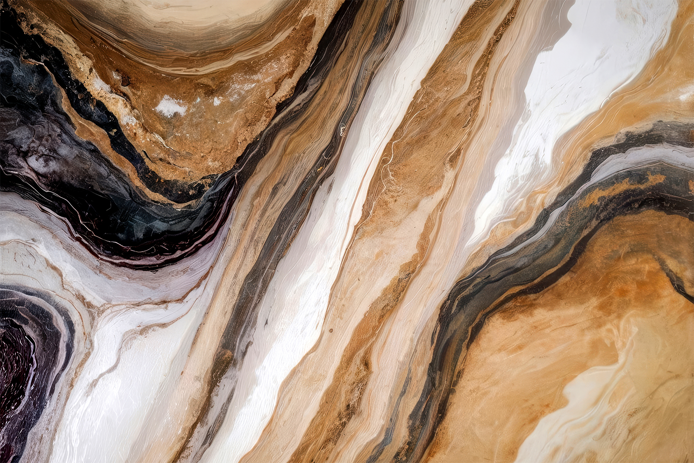 wall-art-print-canvas-poster-framed-Marble In Warm Neutrals , By Alpenglow Workshop-1